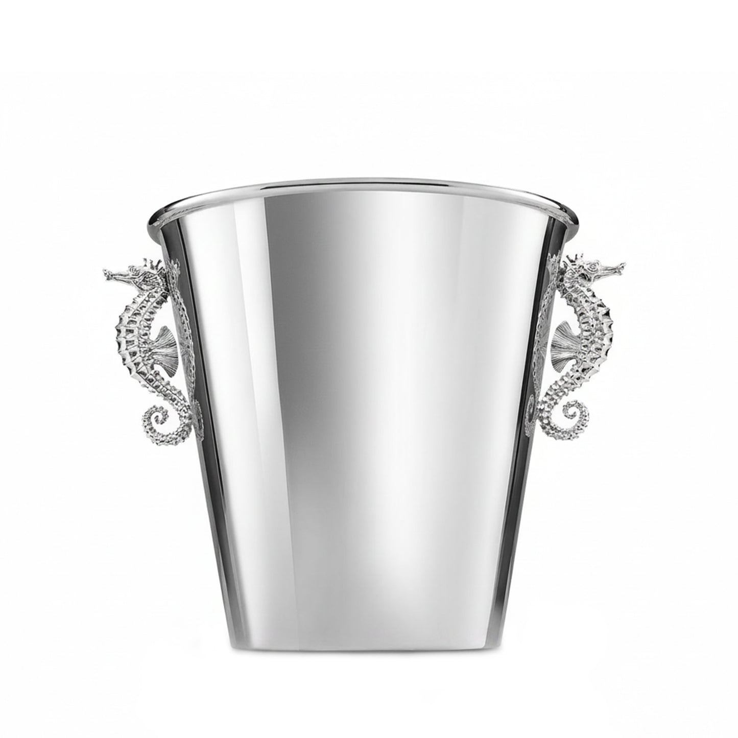 Seahorse Wine Cooler in Sterling Silver