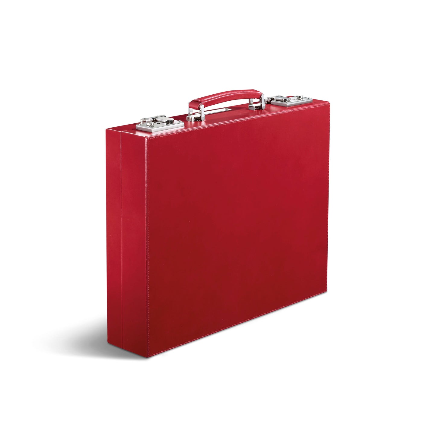 Hanover Chess Board Set in Saddle Leather