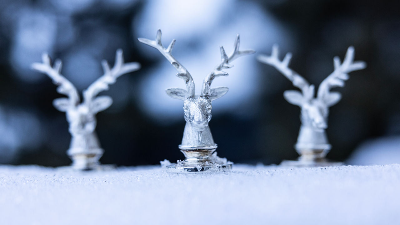 Stag Head プレースカードホルダー スターリングシルバー 6個セット