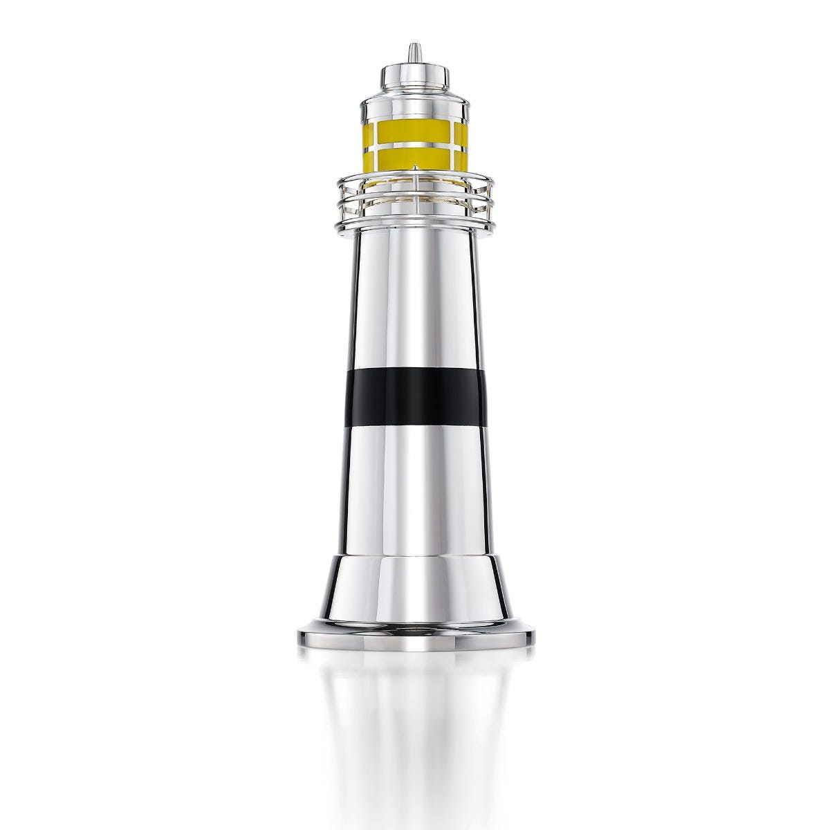 Lighthouse Cocktail Shaker in Sterling Silver