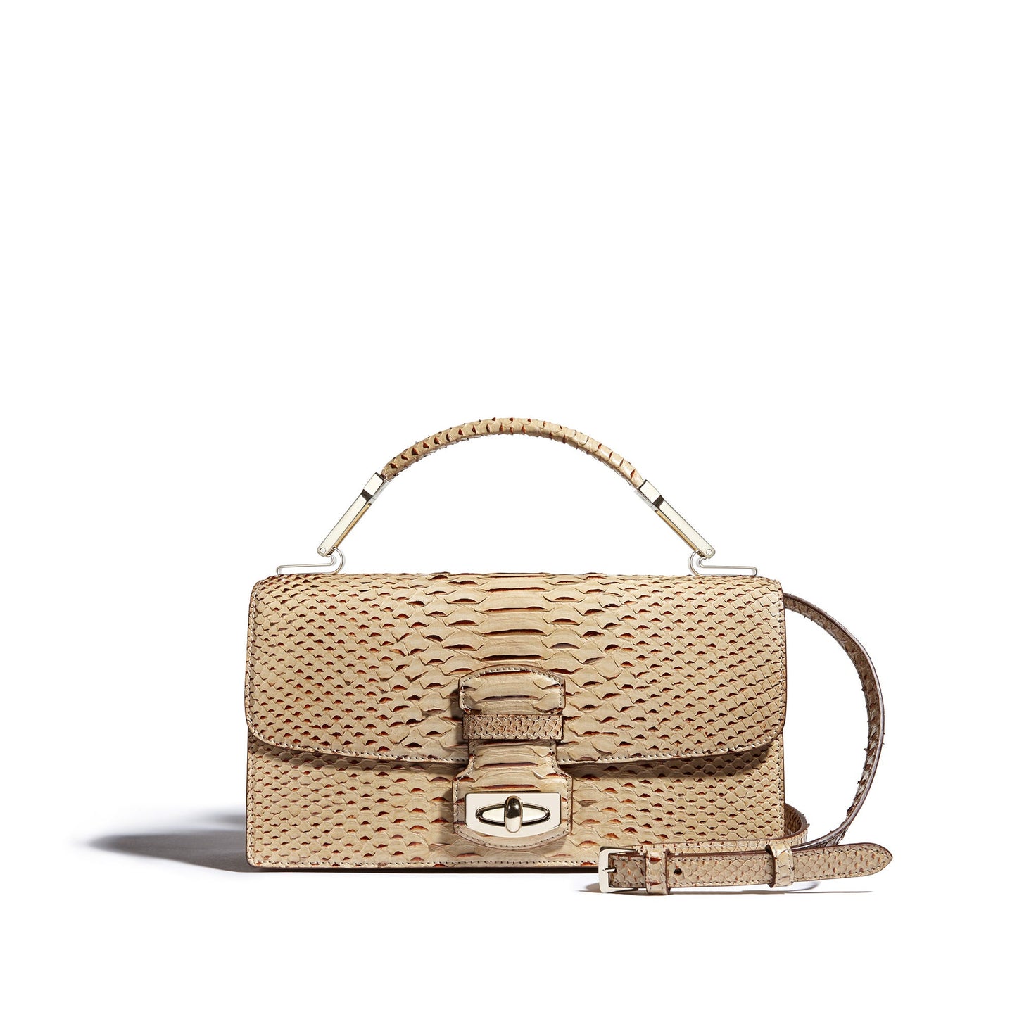 Wiltshire Top Handle Handbag in Python