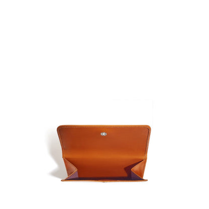 Grafton French Purse in Saddle Leather