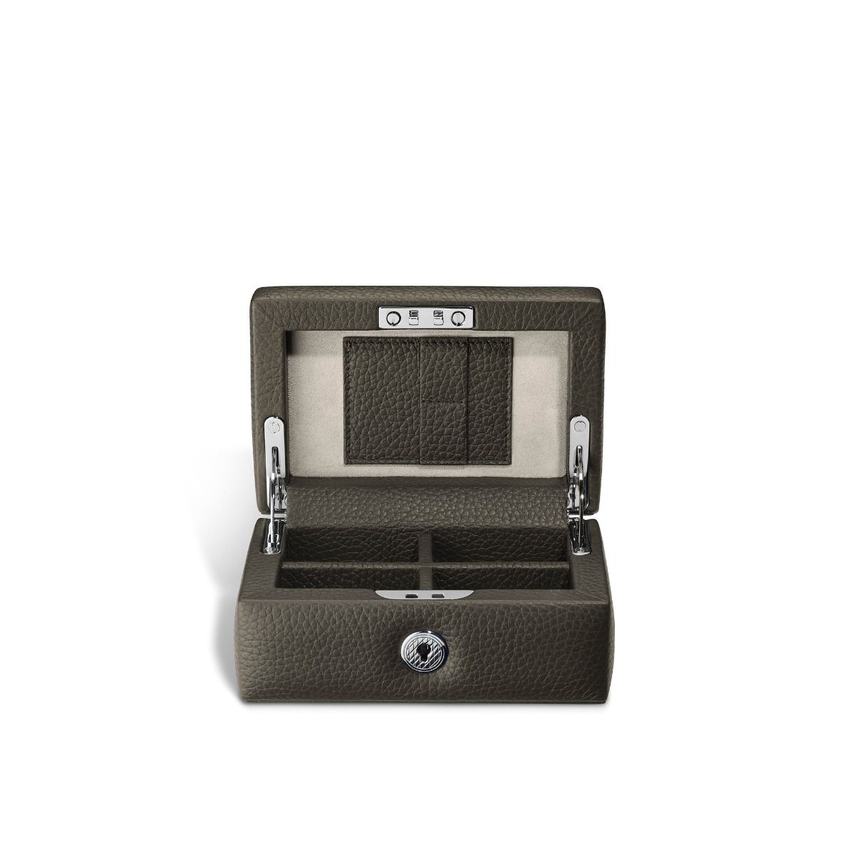 GMT Cufflink Box 4 in Soft Grain Leather