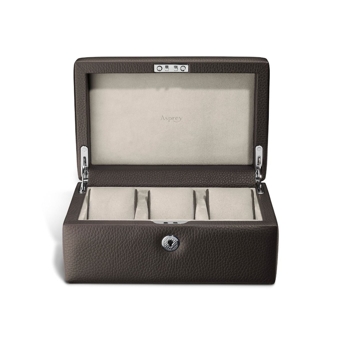GMT Watch Box 3 in Soft Grain Leather
