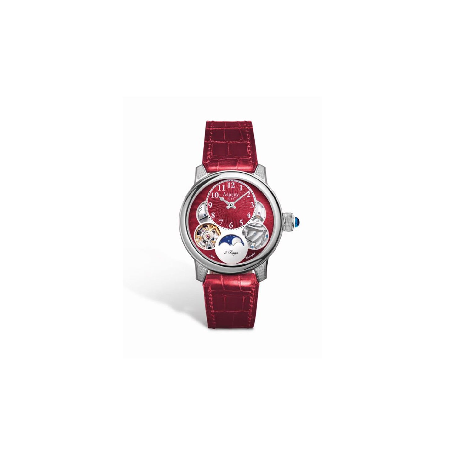 Ladies Entheus R2 38mm Watch in 18ct White Gold