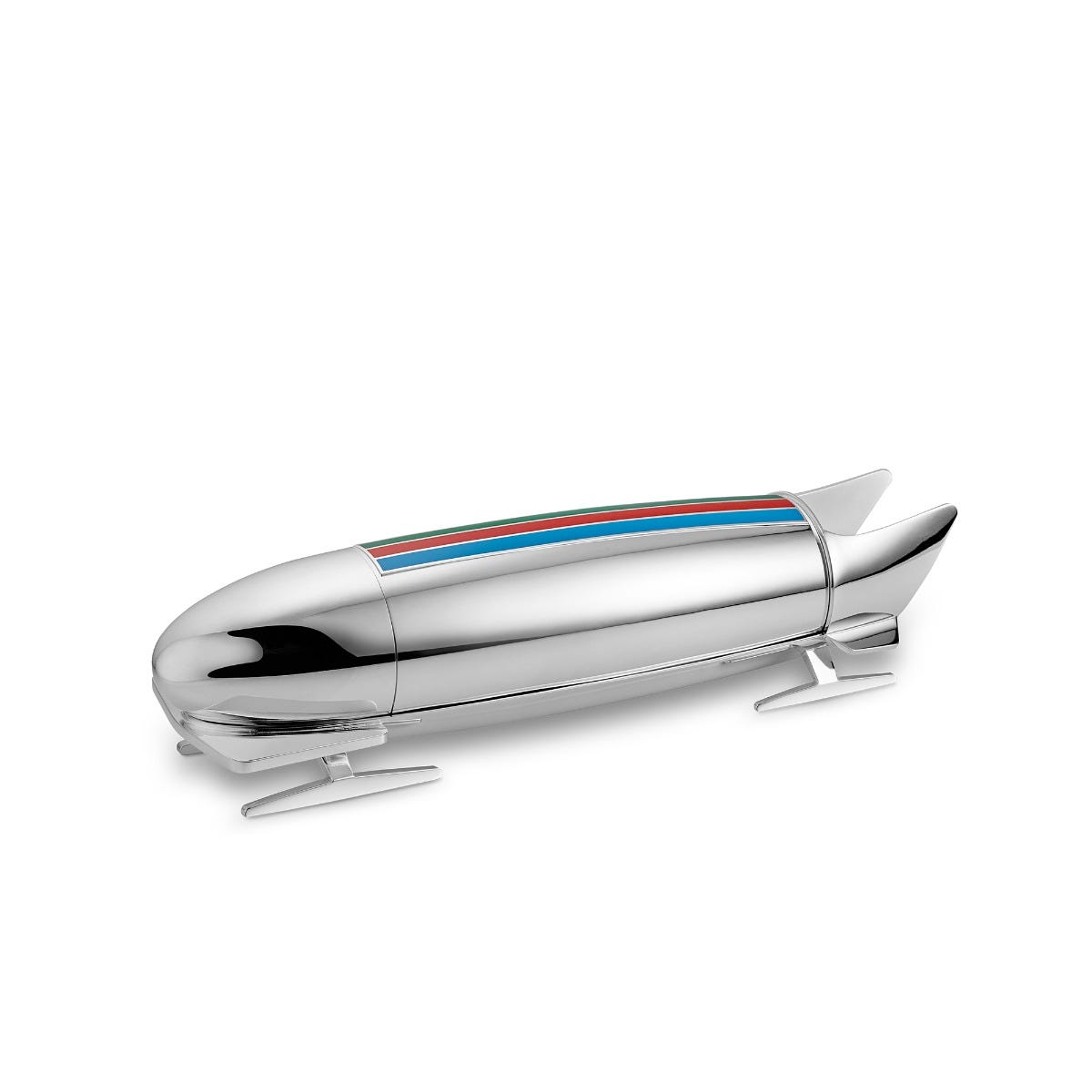 Bobsleigh Cocktail Shaker in Sterling Silver