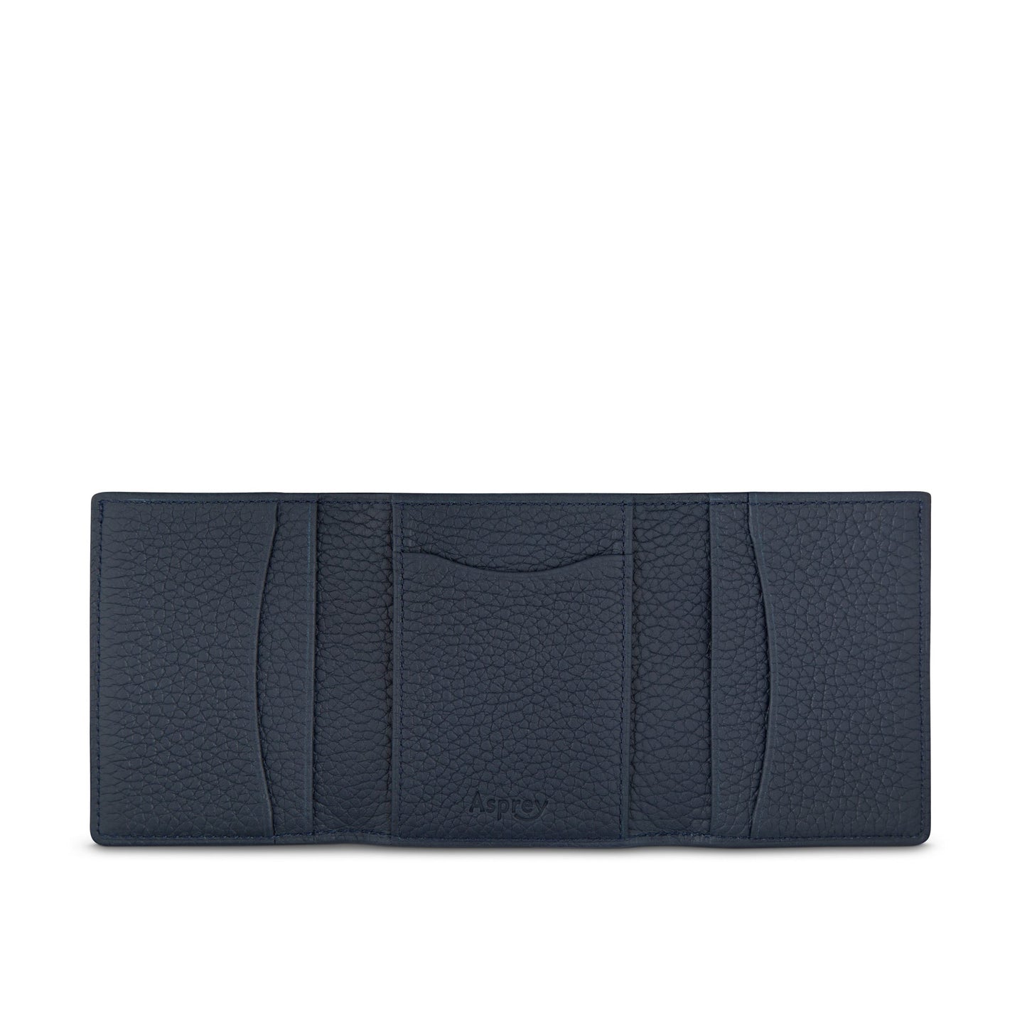 GMT Trifold Wallet in Soft Grain Leather