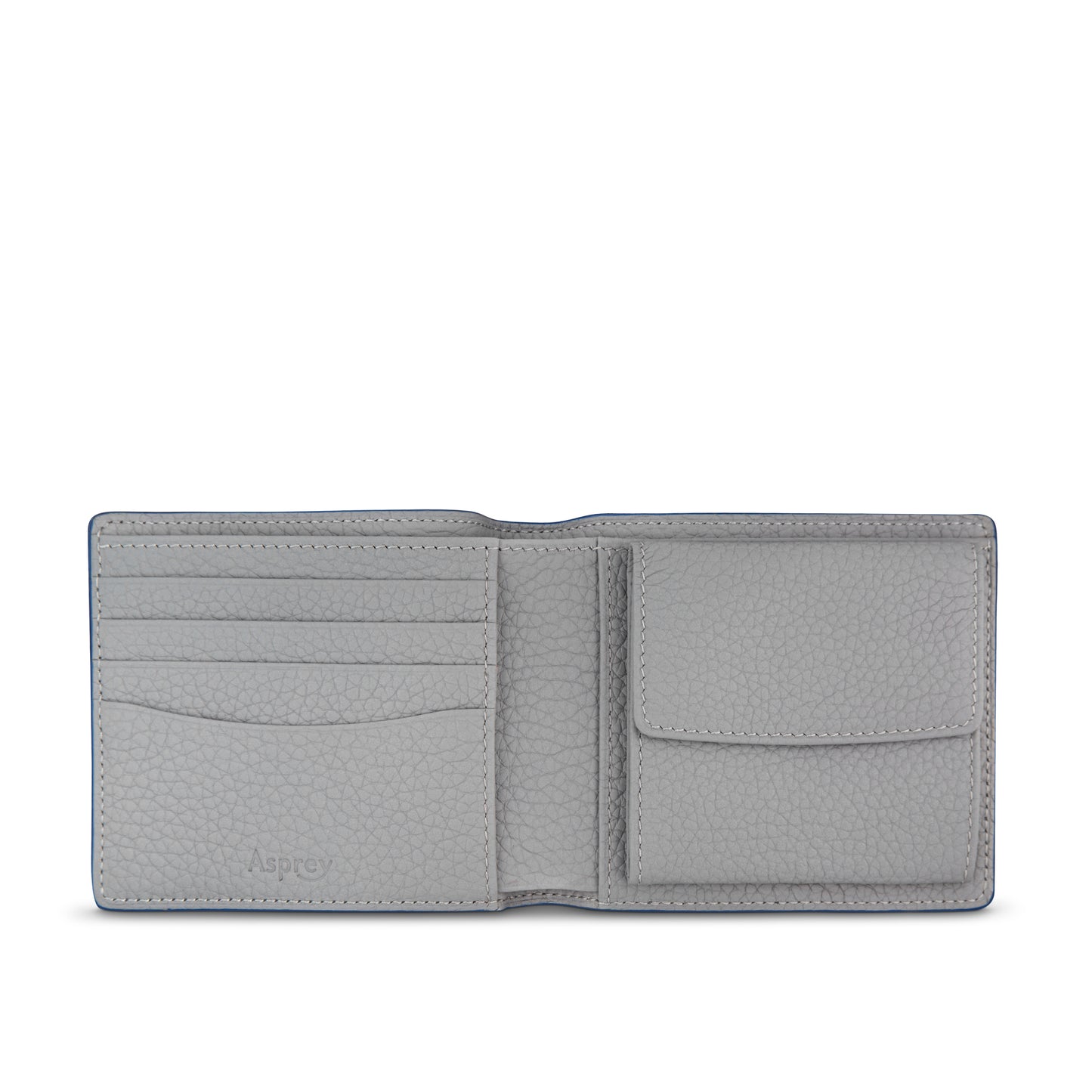 GMT Billfold Bi-color Coin Wallet in Soft Grain Leather