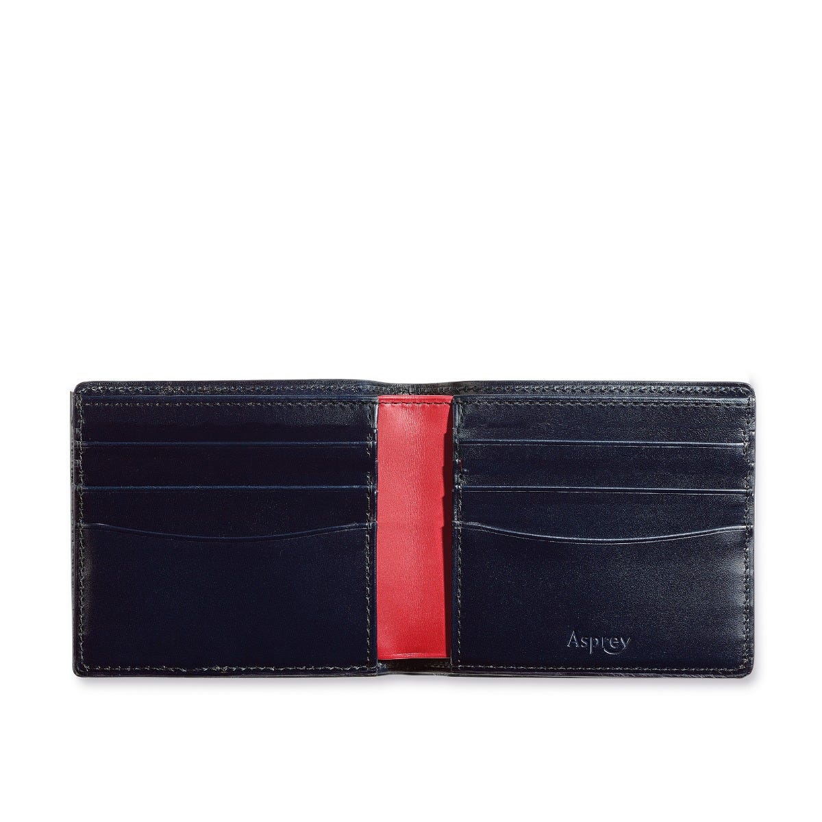 Hanover 6cc Billfold Wallet in Saddle Leather