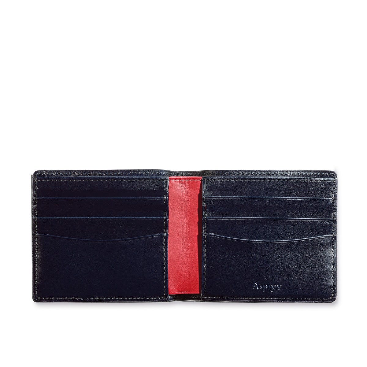 Hanover 6cc Multi-Colour Billfold Wallet in Saddle Leather