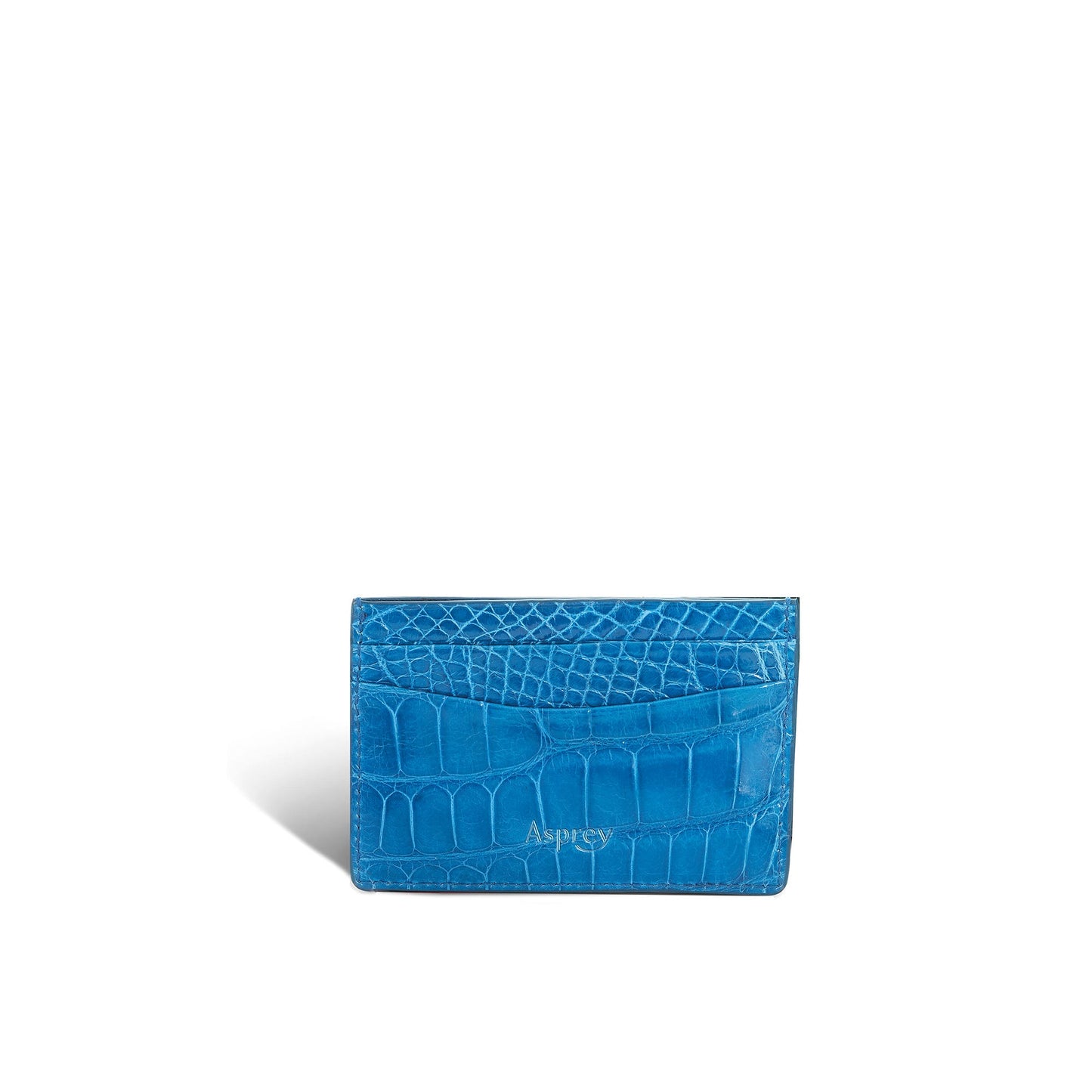 Bond Street Slip Card Holder in Crocodile