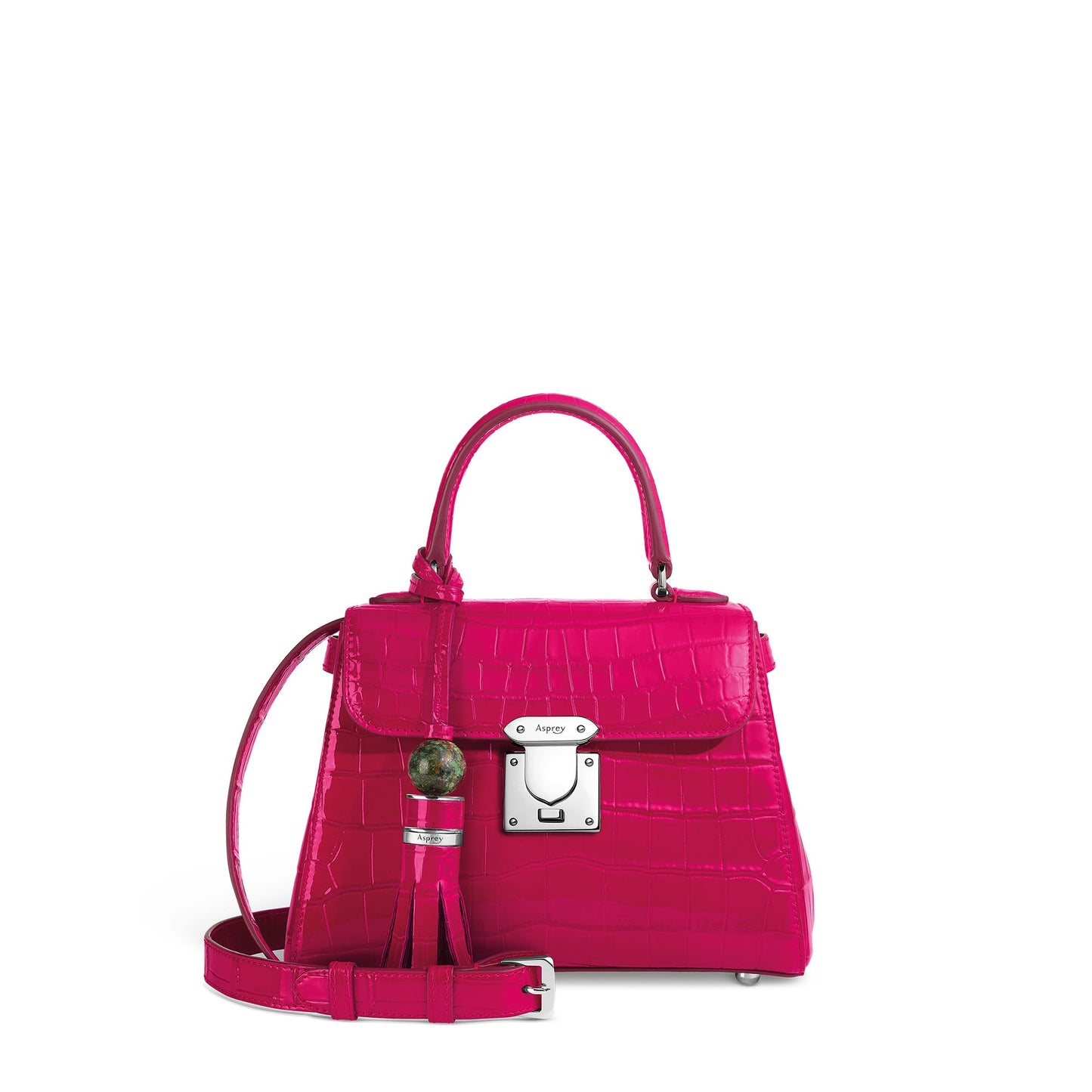 167 Mini Handbag in Crocodile