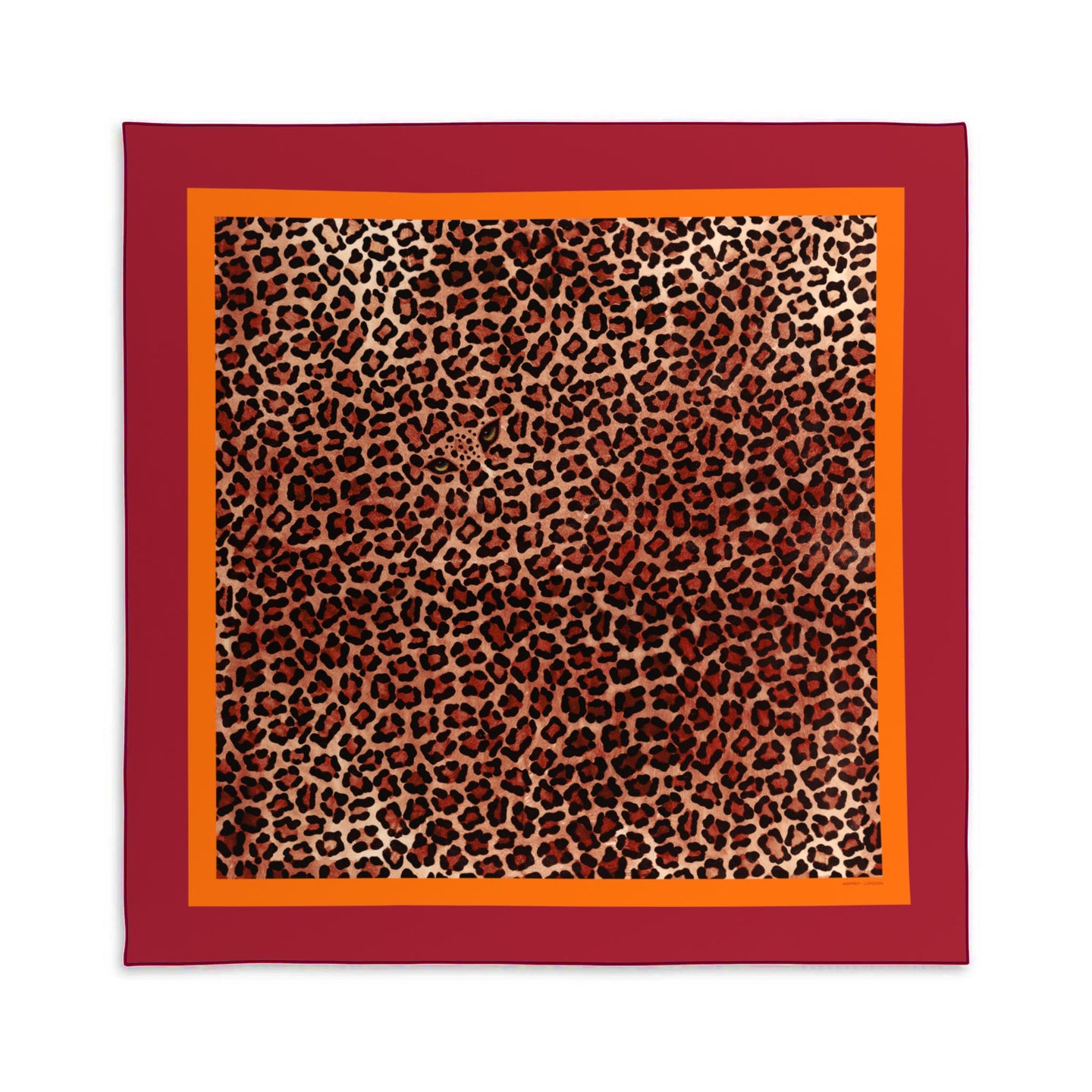 Leopard Silk Scarf