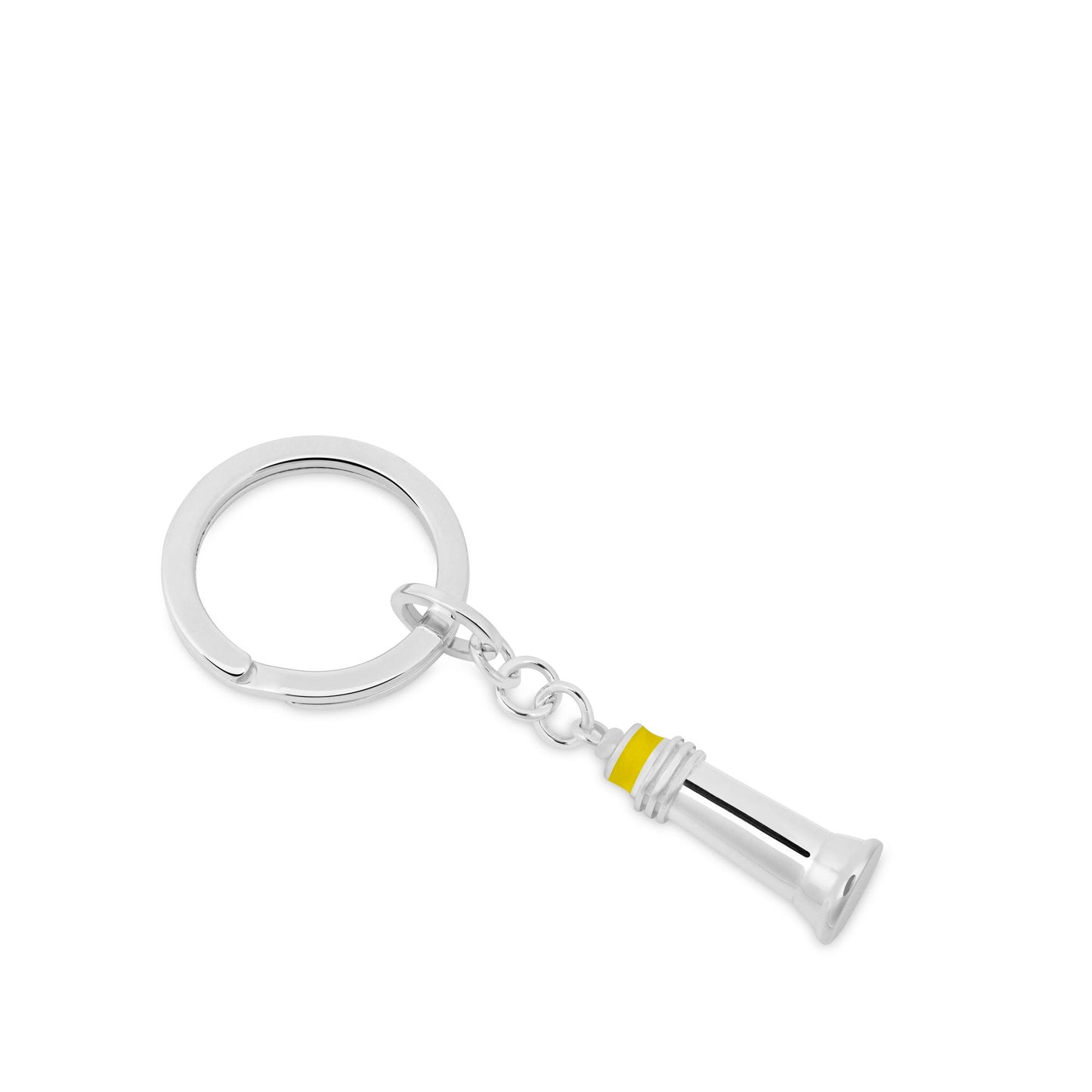 Lighthouse Keyring in Sterling Silver & Enamel