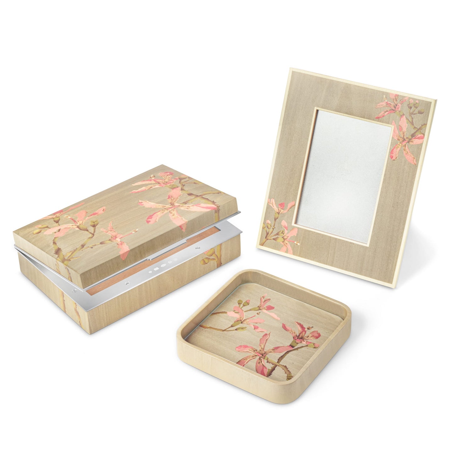 Kapok Tree Marquetry Wood Photo Frame