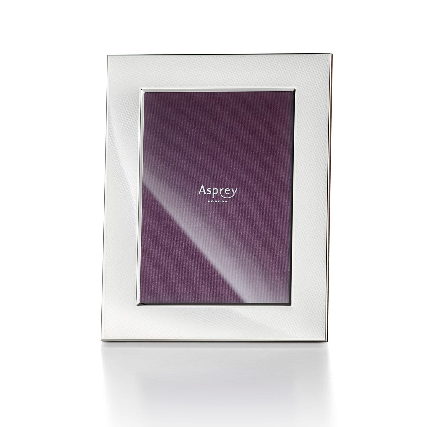 Crosshatch Frame in Sterling Silver