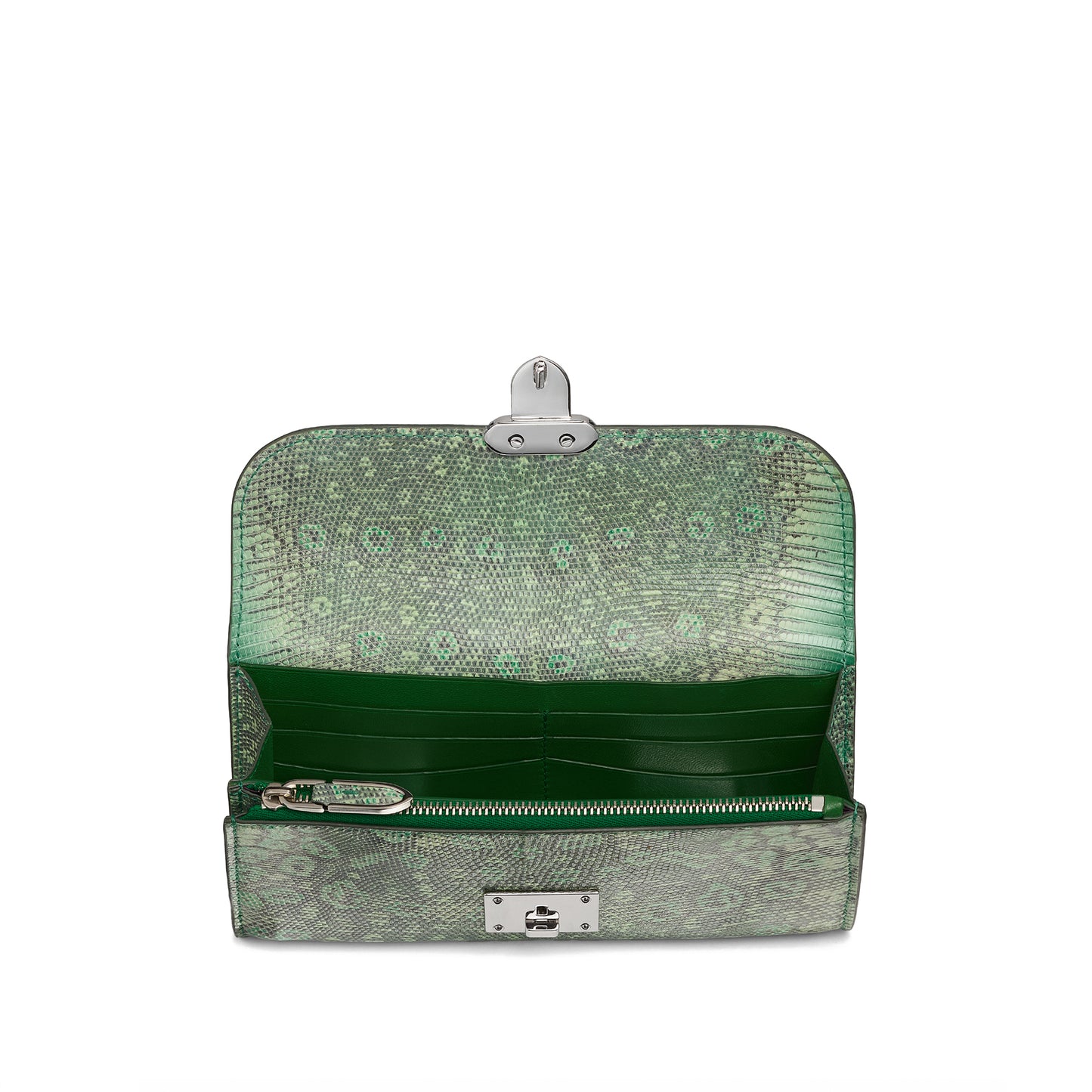 167 Continental Purse in Lizard