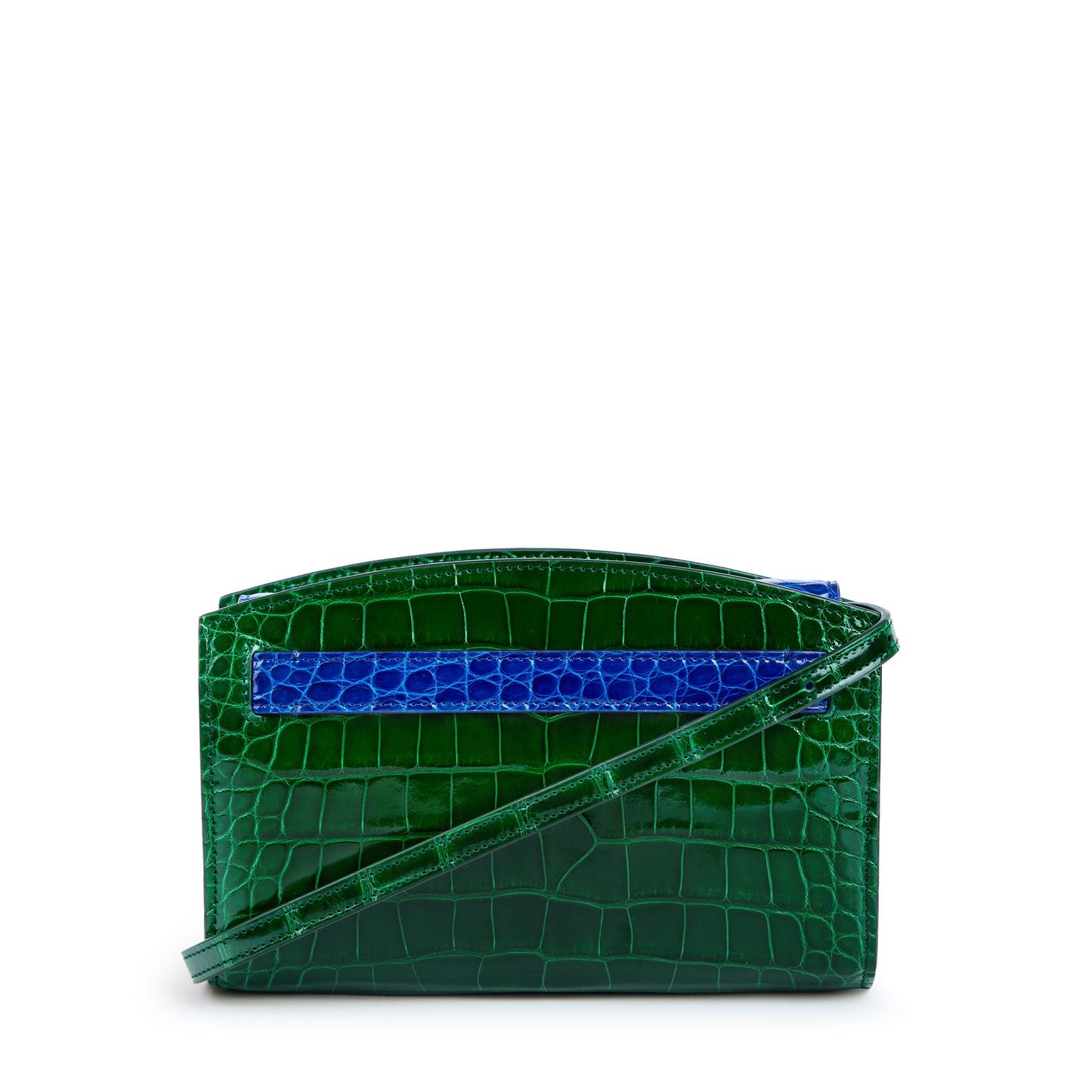 1781 Pochette Bi-color Handbag in Crocodile