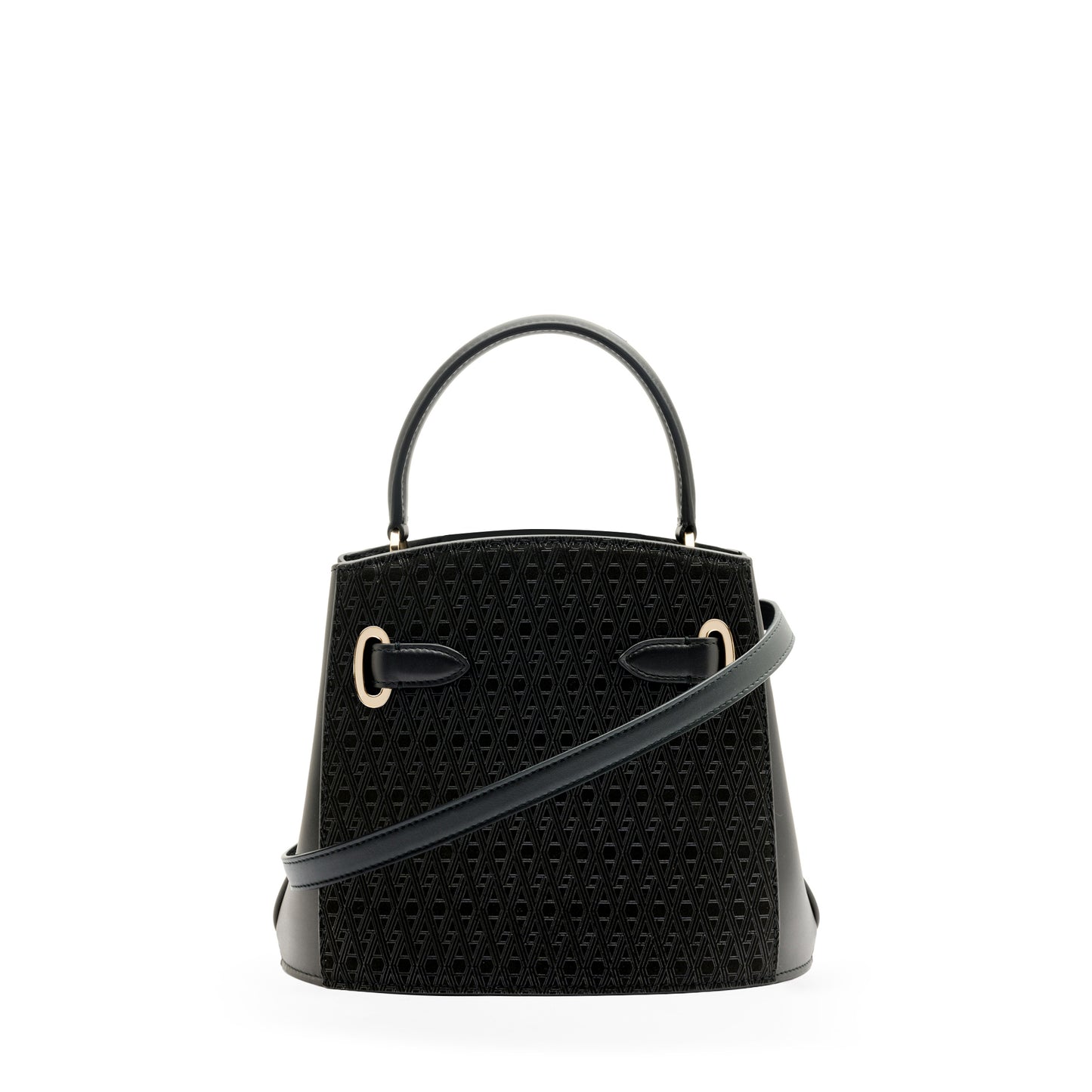 1781 Bucket Mini Handbag in Signature A Patterned Leather