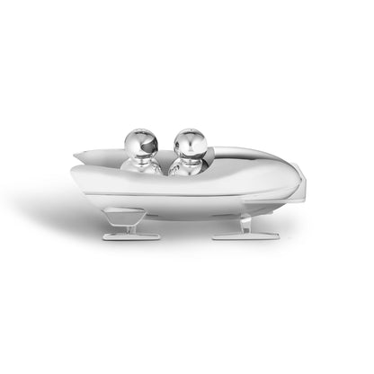 Bob Sleigh Salt and Pepper Set in Sterling Silver