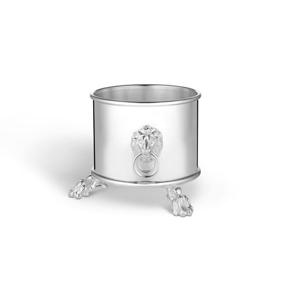 Lion Wine/Champagne Coaster in Sterling Silver