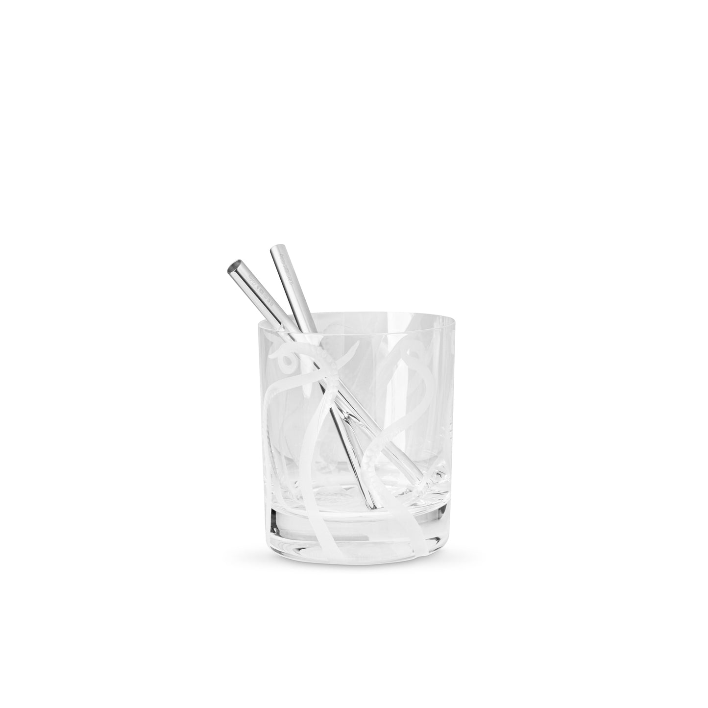 Pair of Cocktail Straws in Sterling Silver