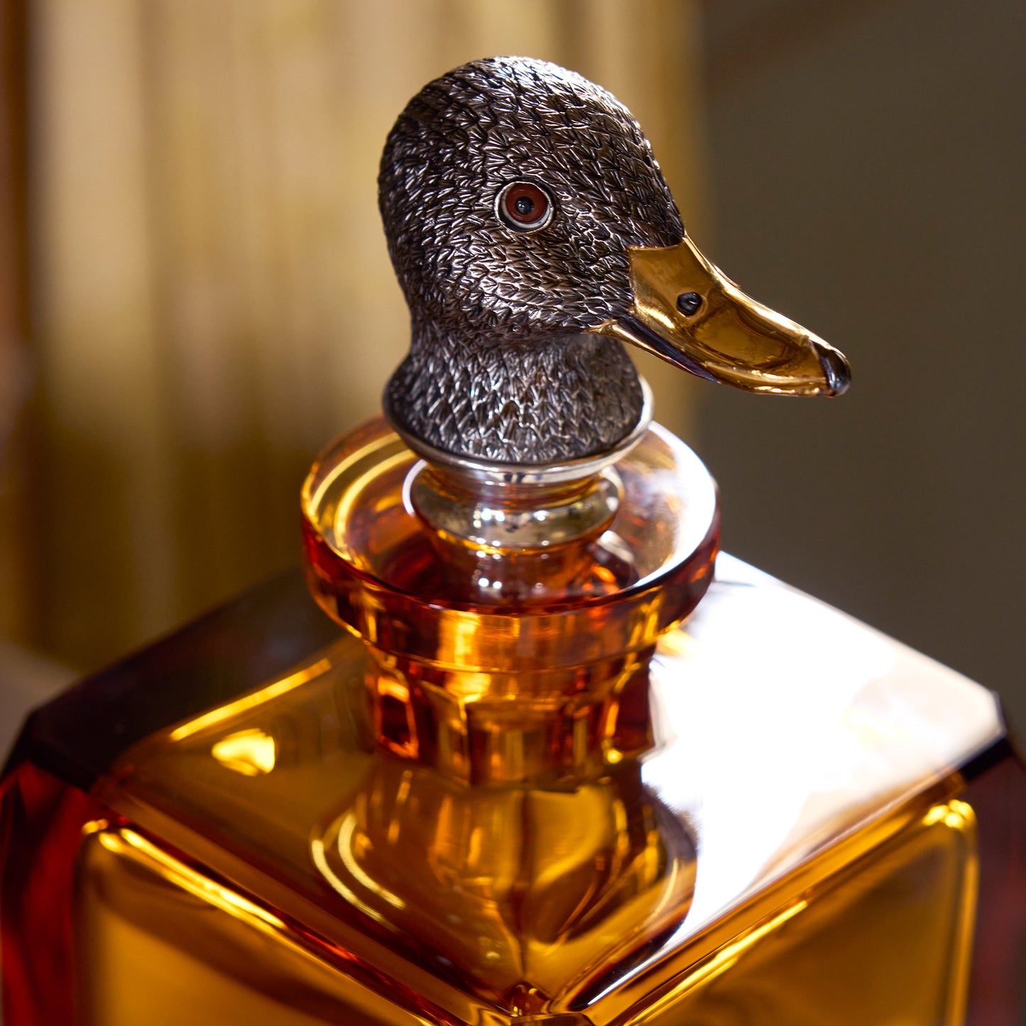 Duck Head Decanter