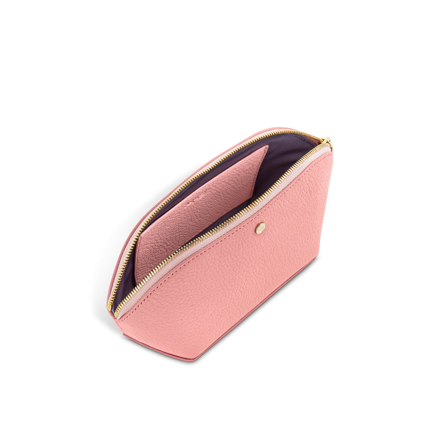 Cosmetic Case in Pebble Grain Leather