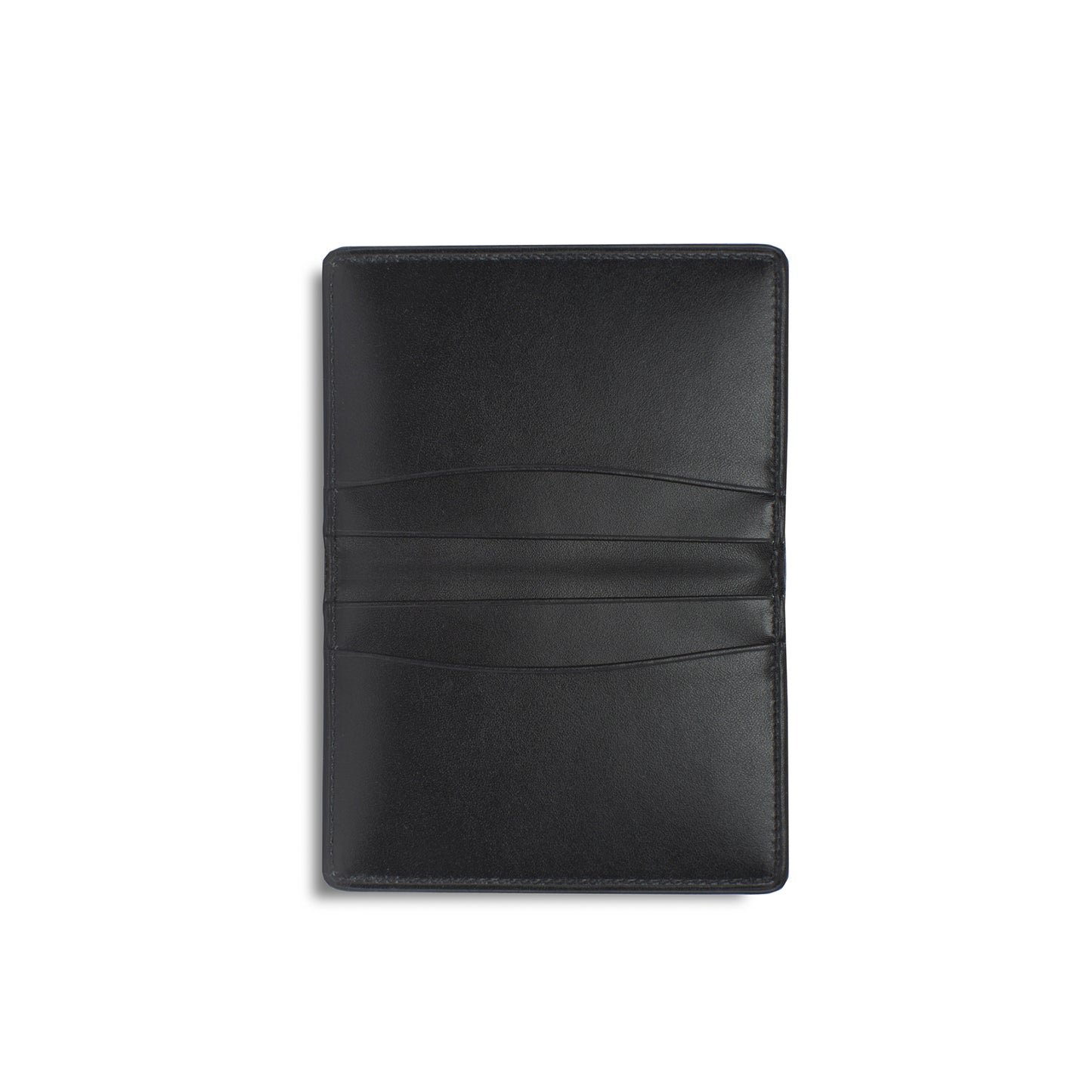 Hanover Flat Card Holder in Saddle Leather