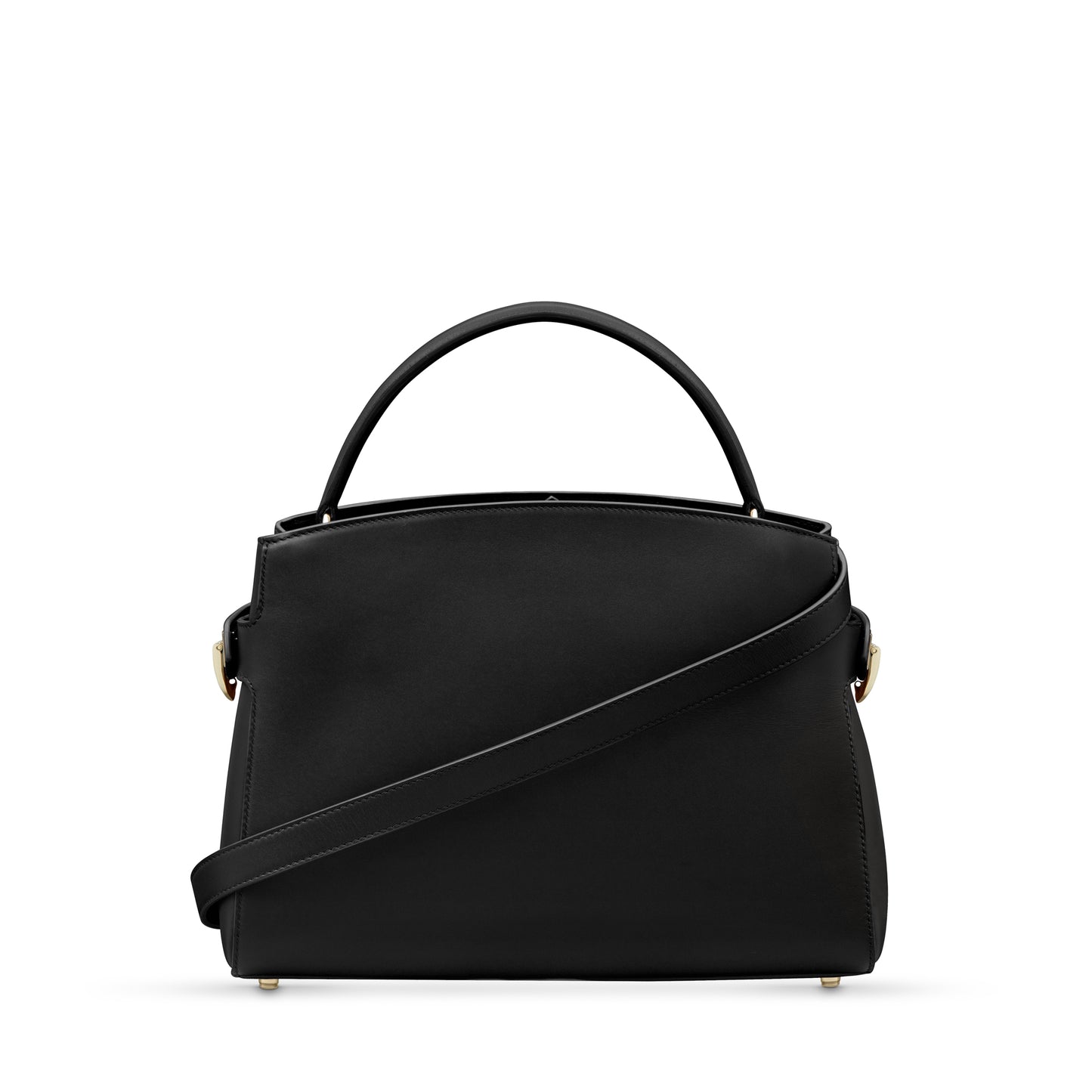 Taylor Top Handle Handbag in Smooth Calf Leather