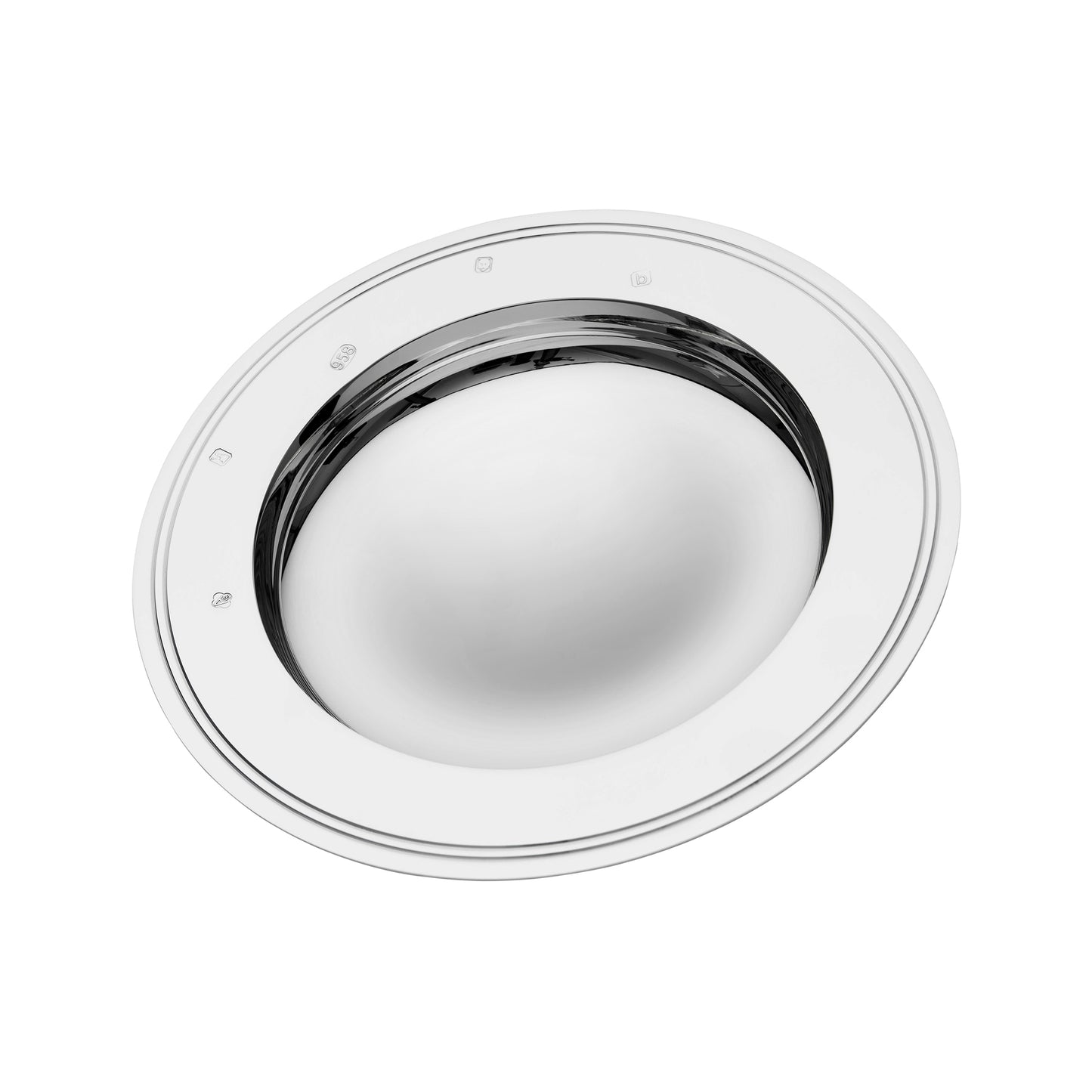 Alms Dish in Sterling Silver, Small