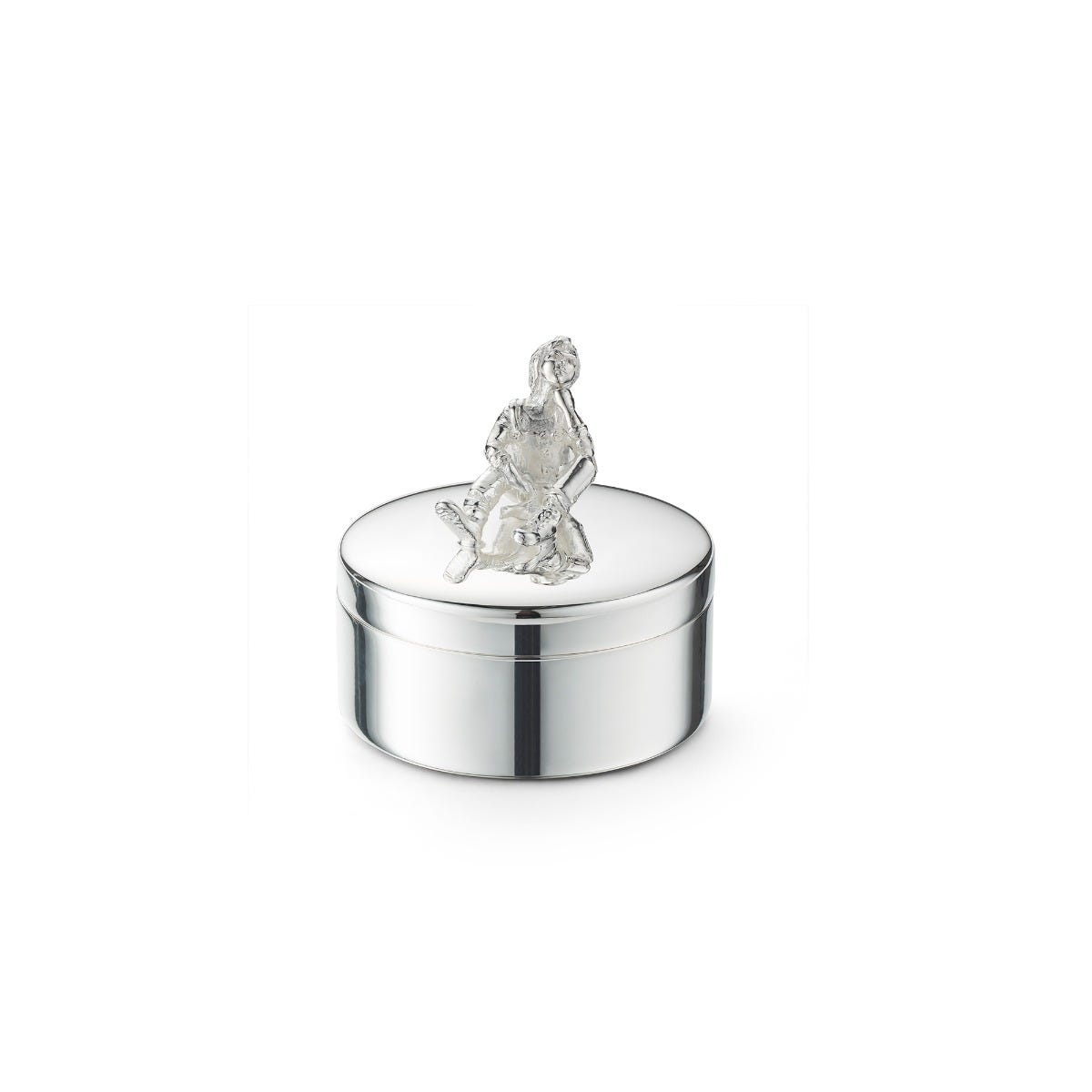 Tin Man Tooth Box in Sterling Silver