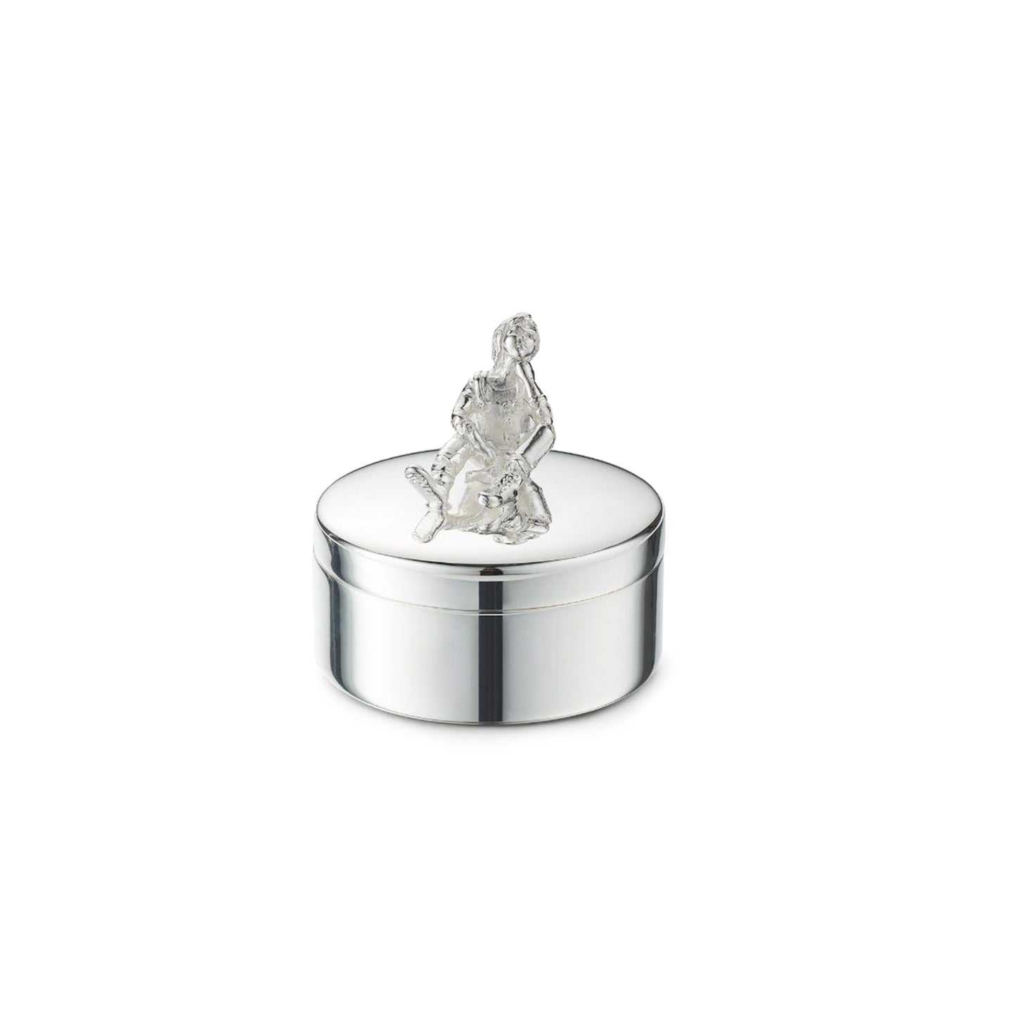 Tin Man Tooth Box in Sterling Silver