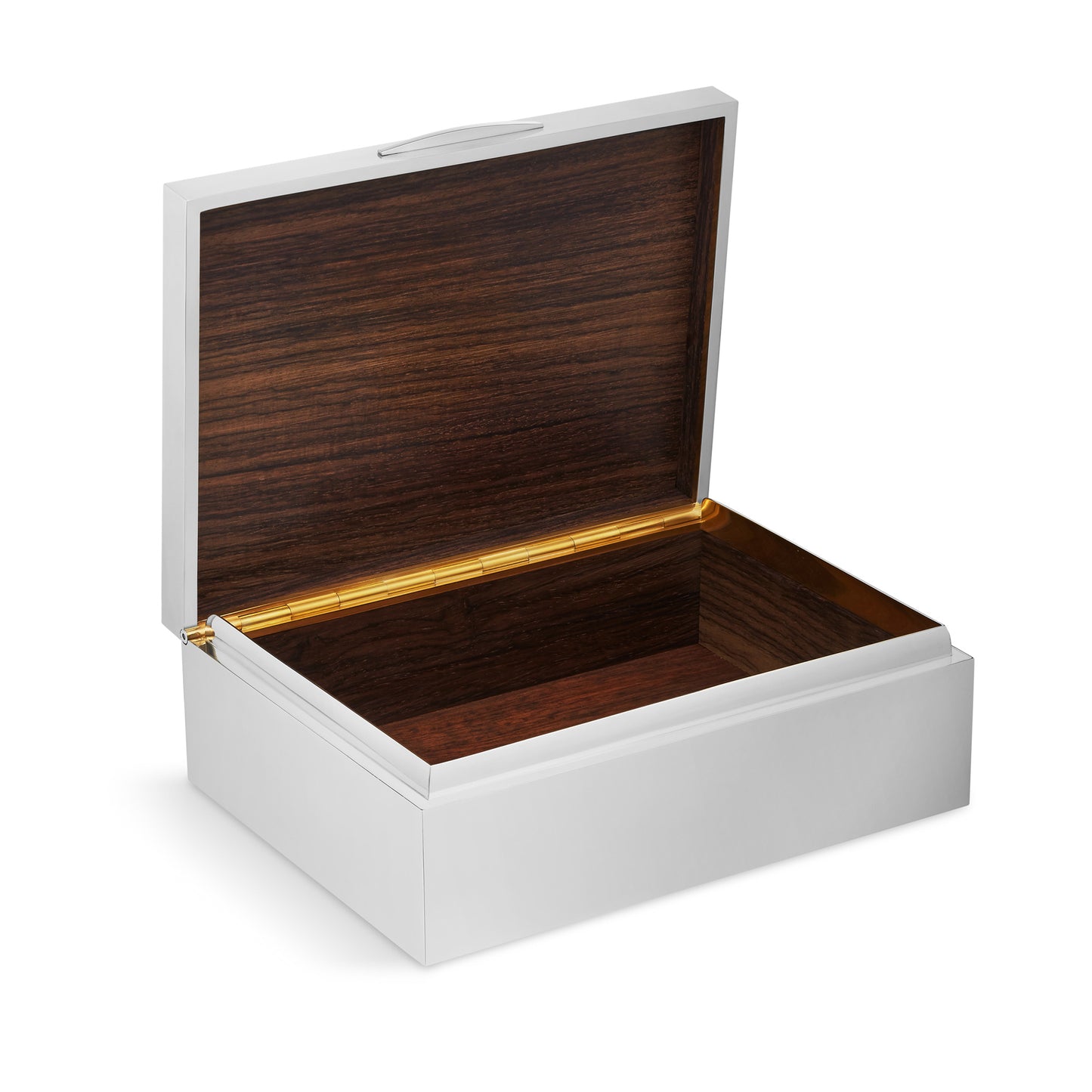 Brick Box in Sterling Silver