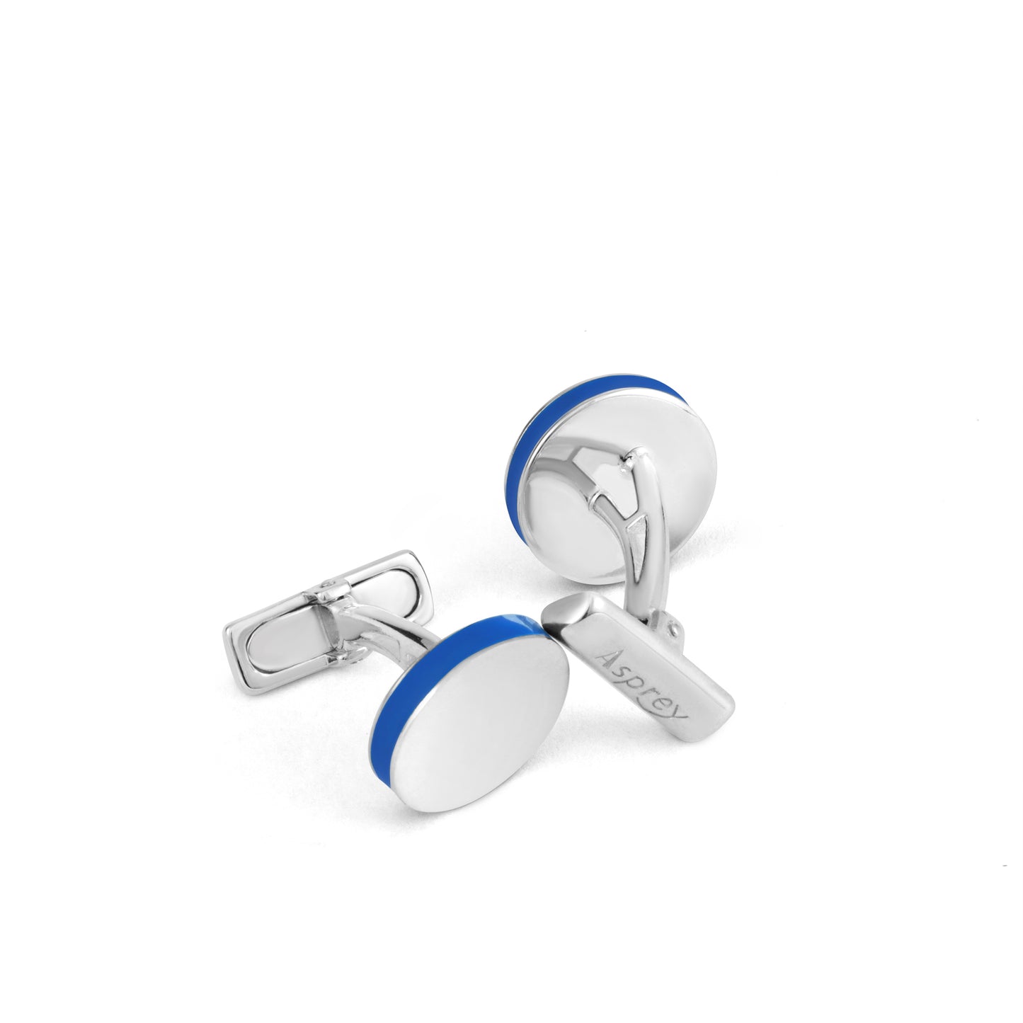 Christmas Cracker with Sterling Silver & Blue Enamelled Cufflinks