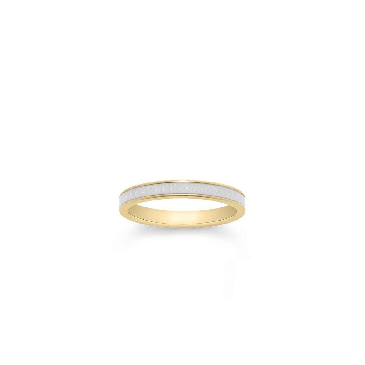 167 Enamel Ring in 18ct Yellow Gold