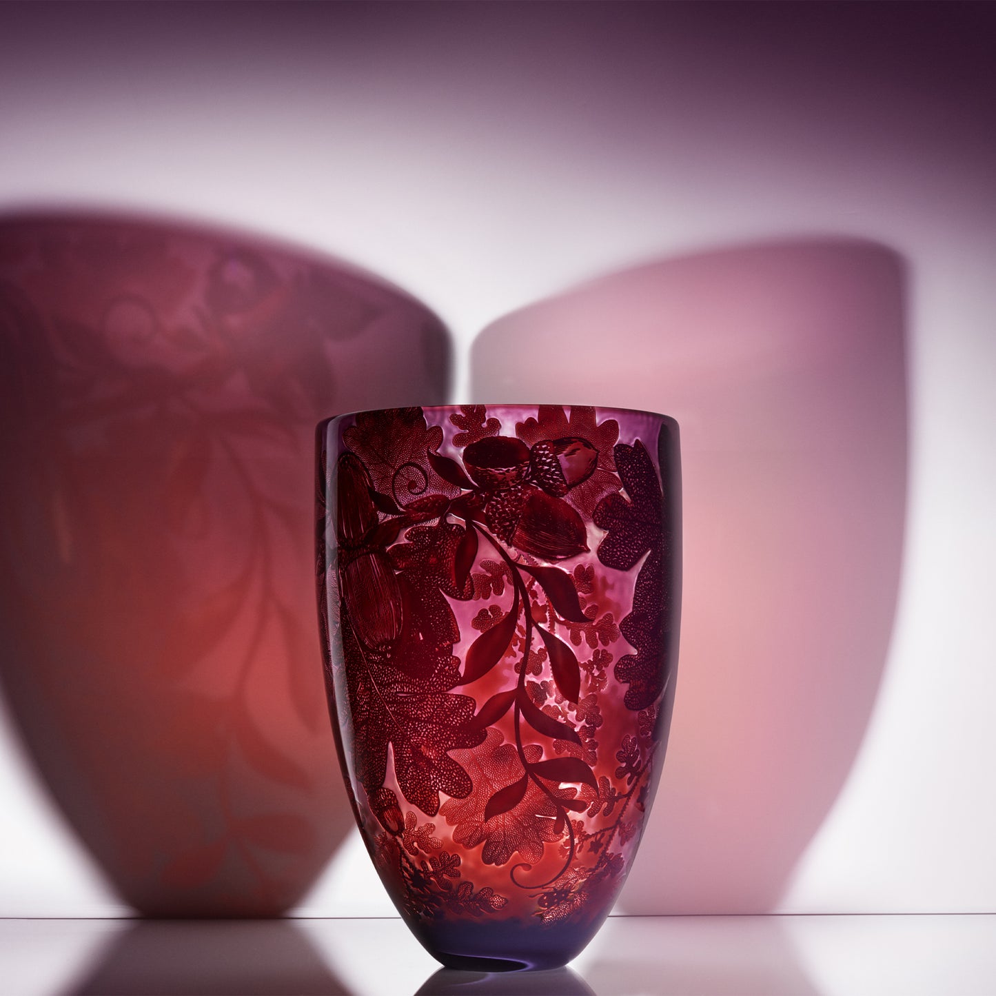 Large Four Seasons Autumn Vase