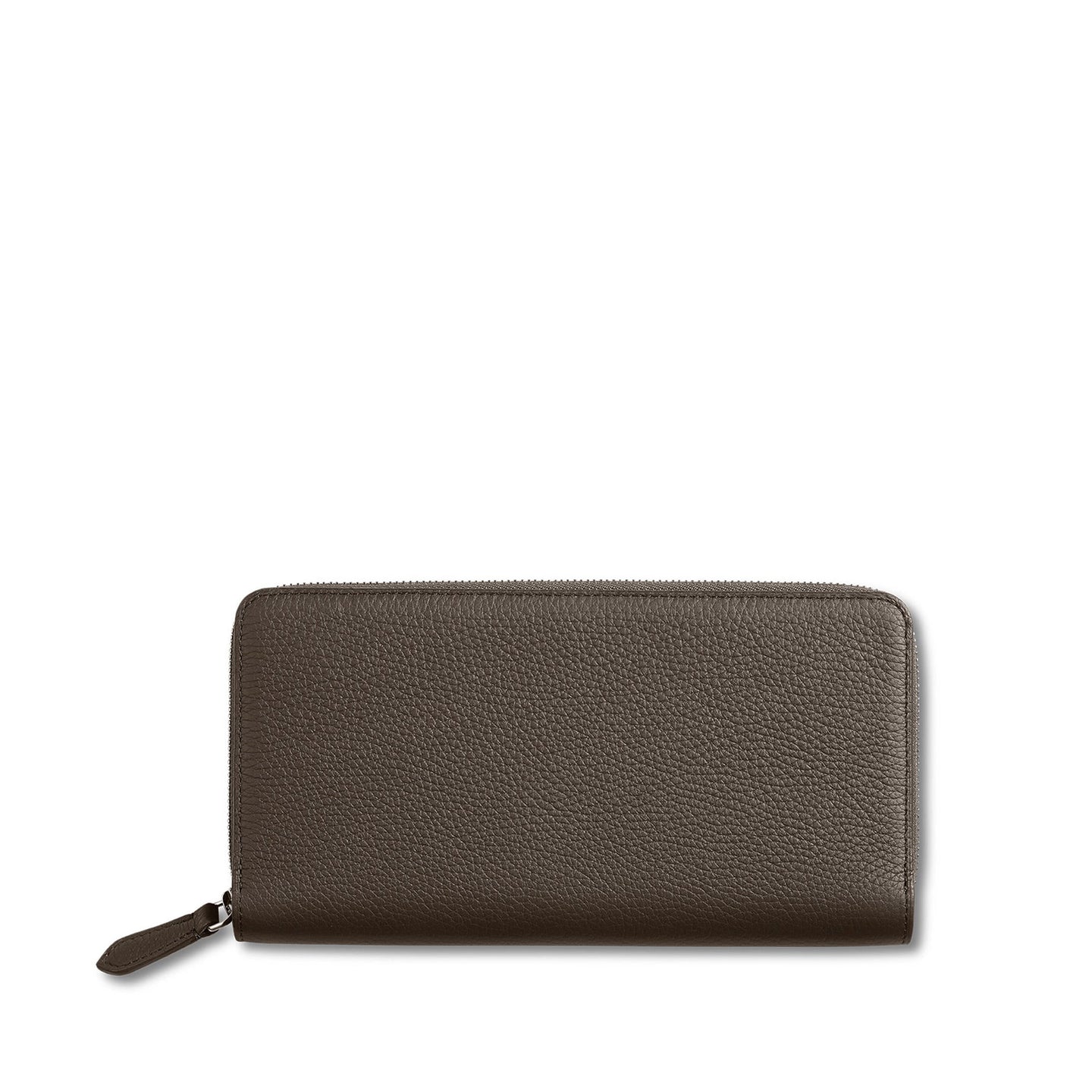 GMT Zip Travel Wallet in Soft Grain Leather