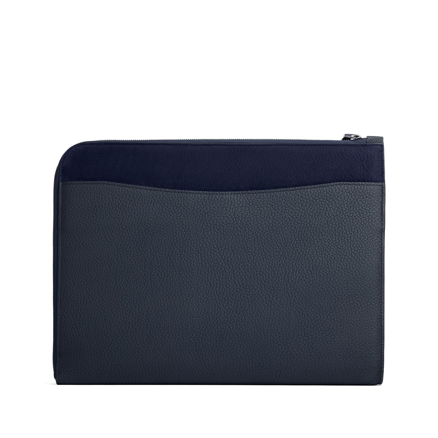 GMT Laptop & Document Folio in Soft Grain Leather and Nubuck