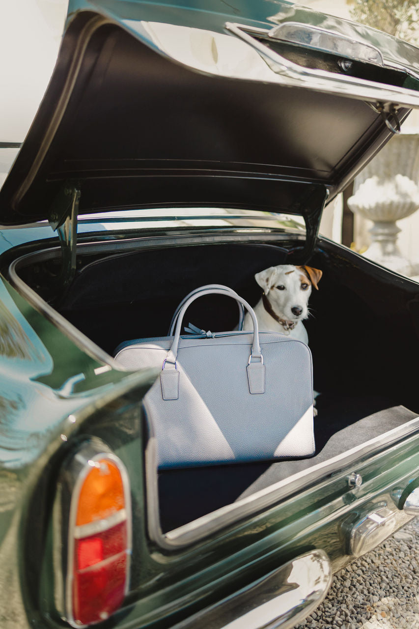 GMT Duffel Bag in Soft Grain Leather