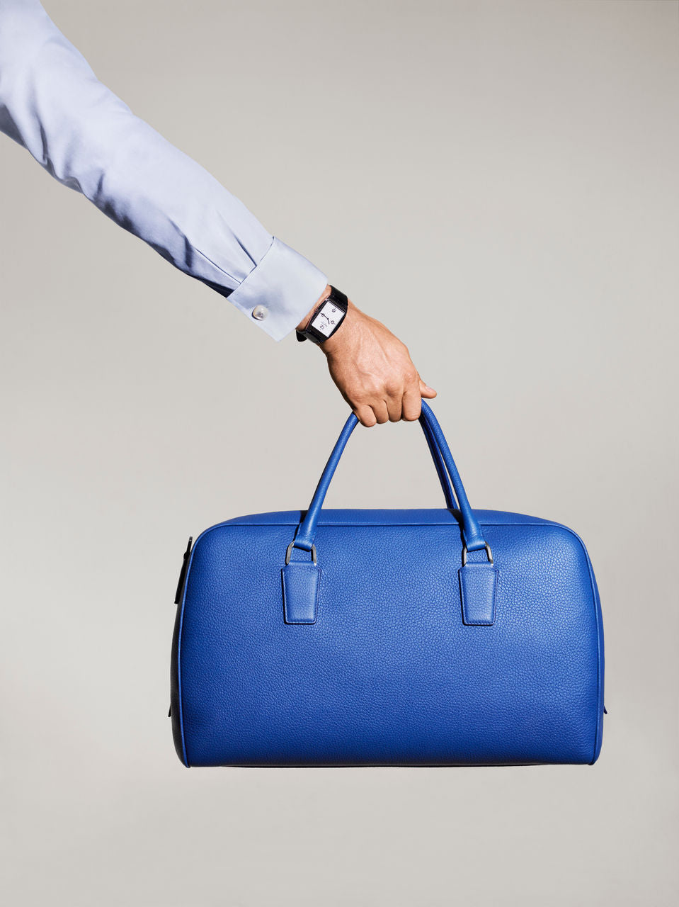 GMT Duffel Bag in Soft Grain Leather