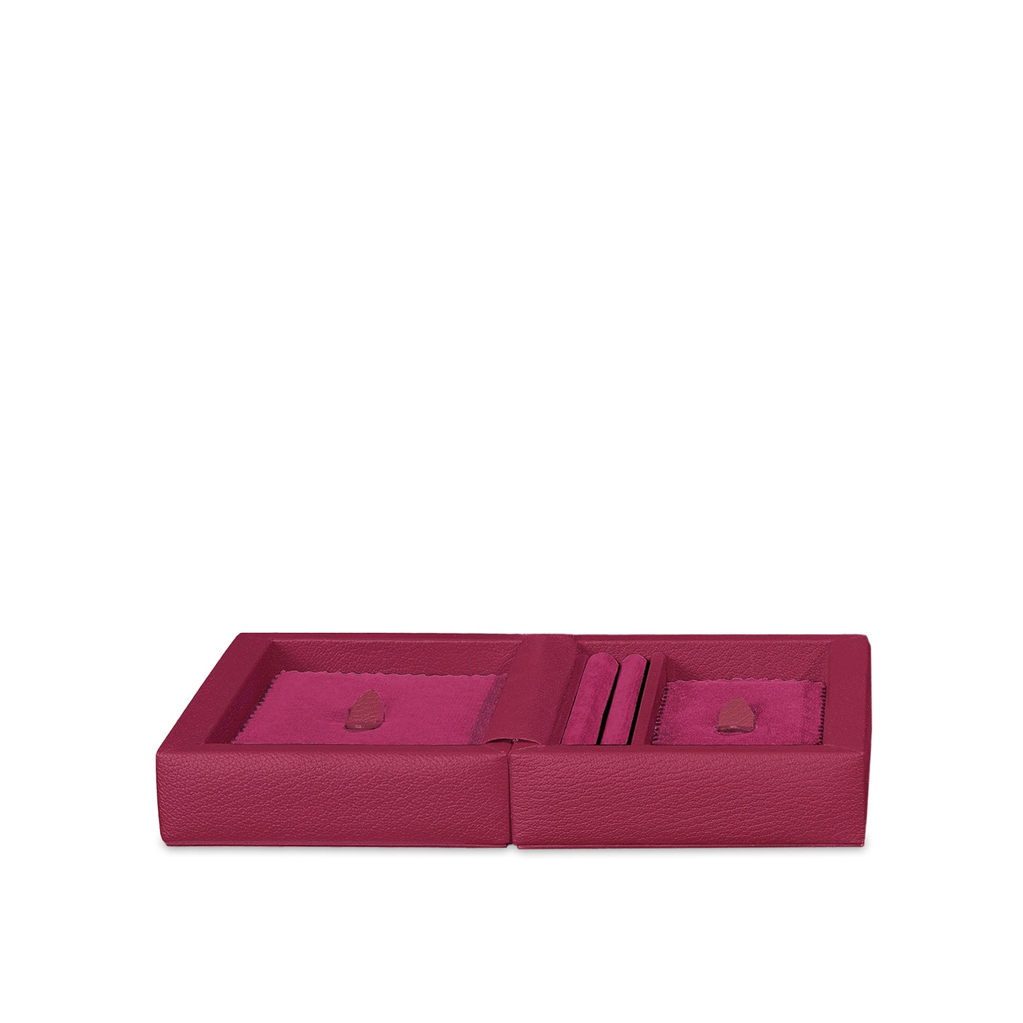 Leigh Mini Jewel Box in Pebble Grain Leather