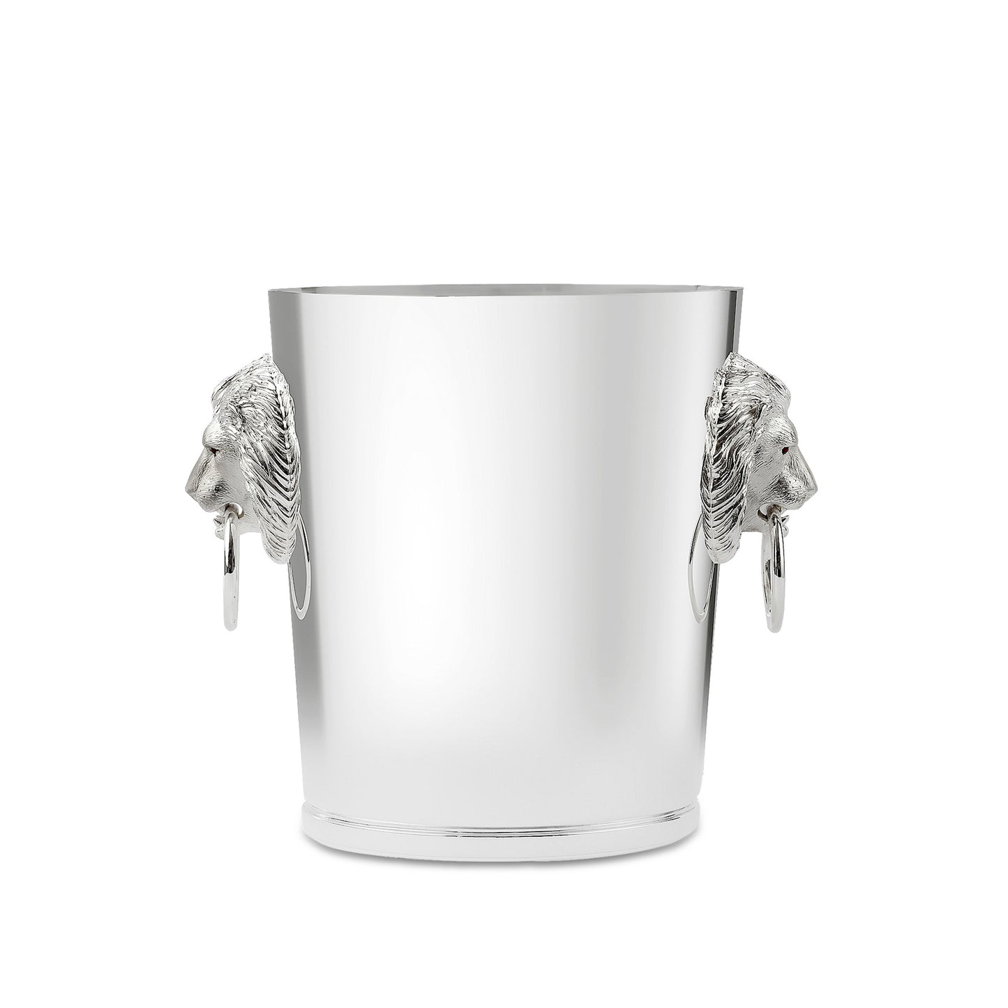 Lion Ice Bucket in Sterling Silver