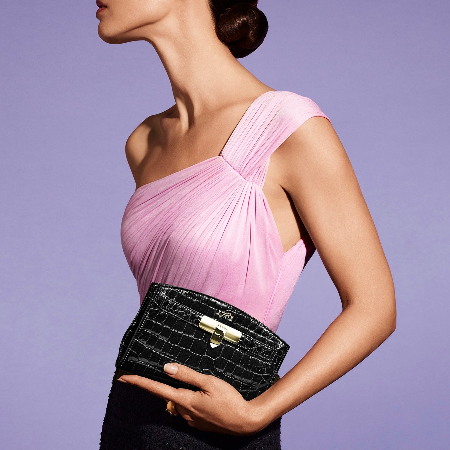 1781 Pochette Handbag in Crocodile