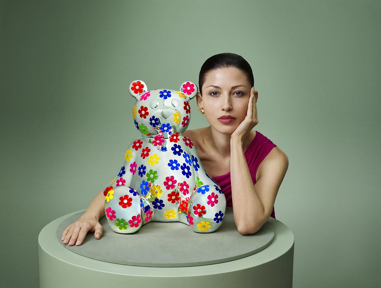 Numbered Edition Pop Art Teddy Money Bank