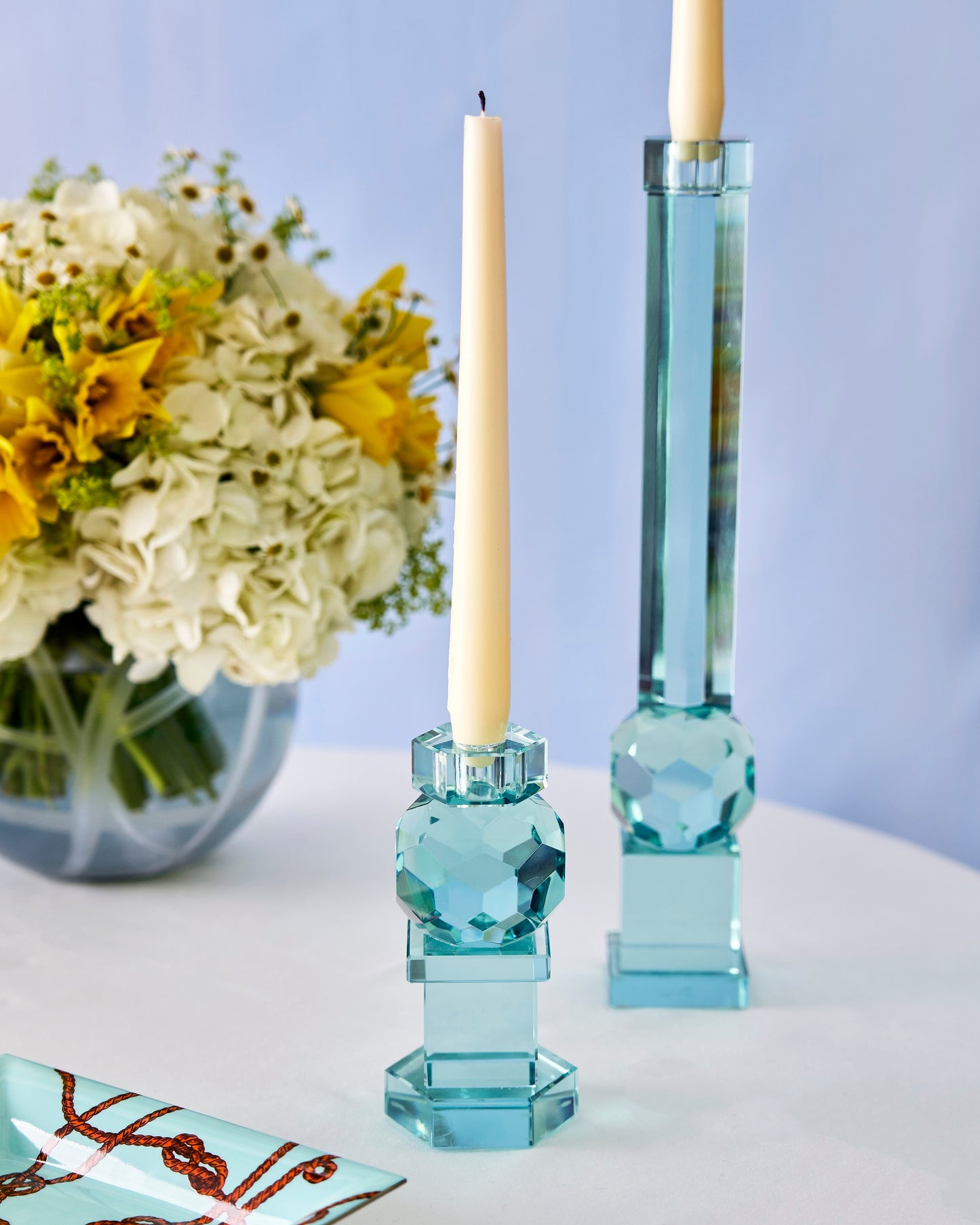 Prism Tall Candlestick