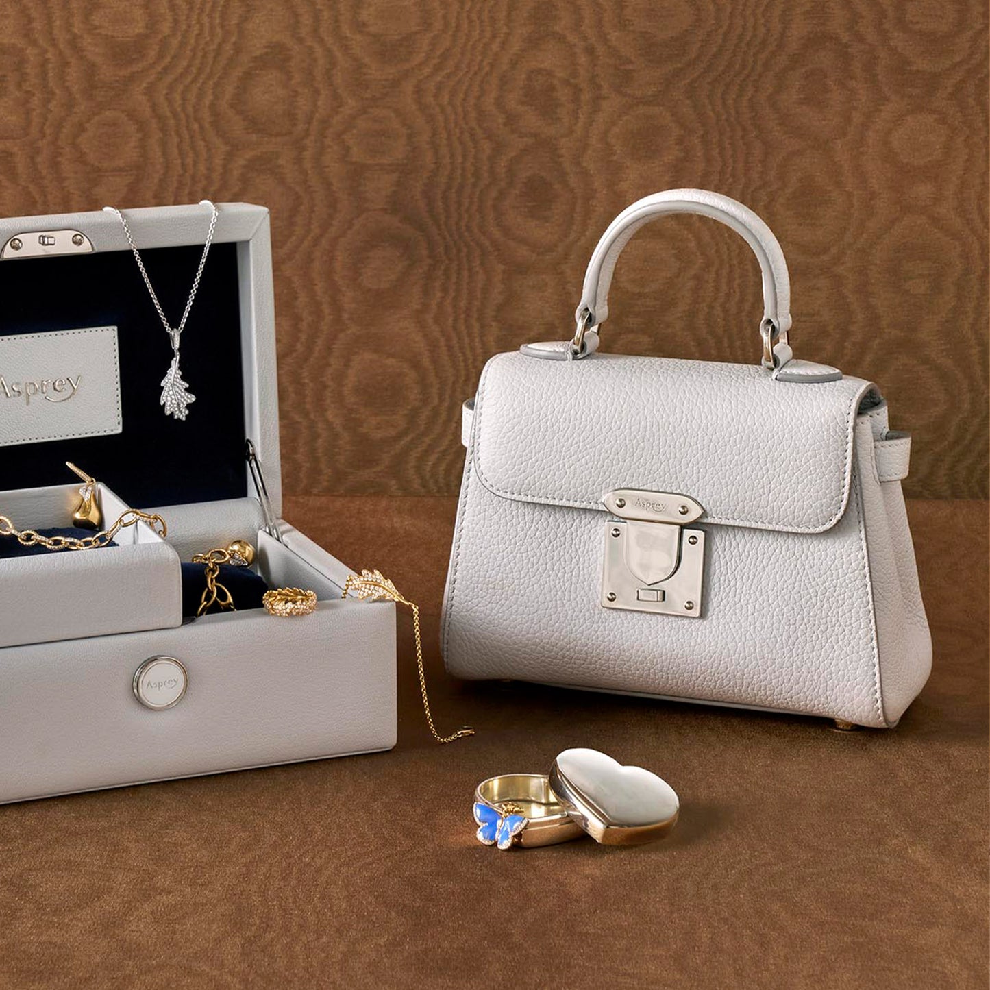 167 Micro Mini Handbag in Soft Grain Leather