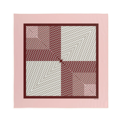 Geometric A Silk Scarf