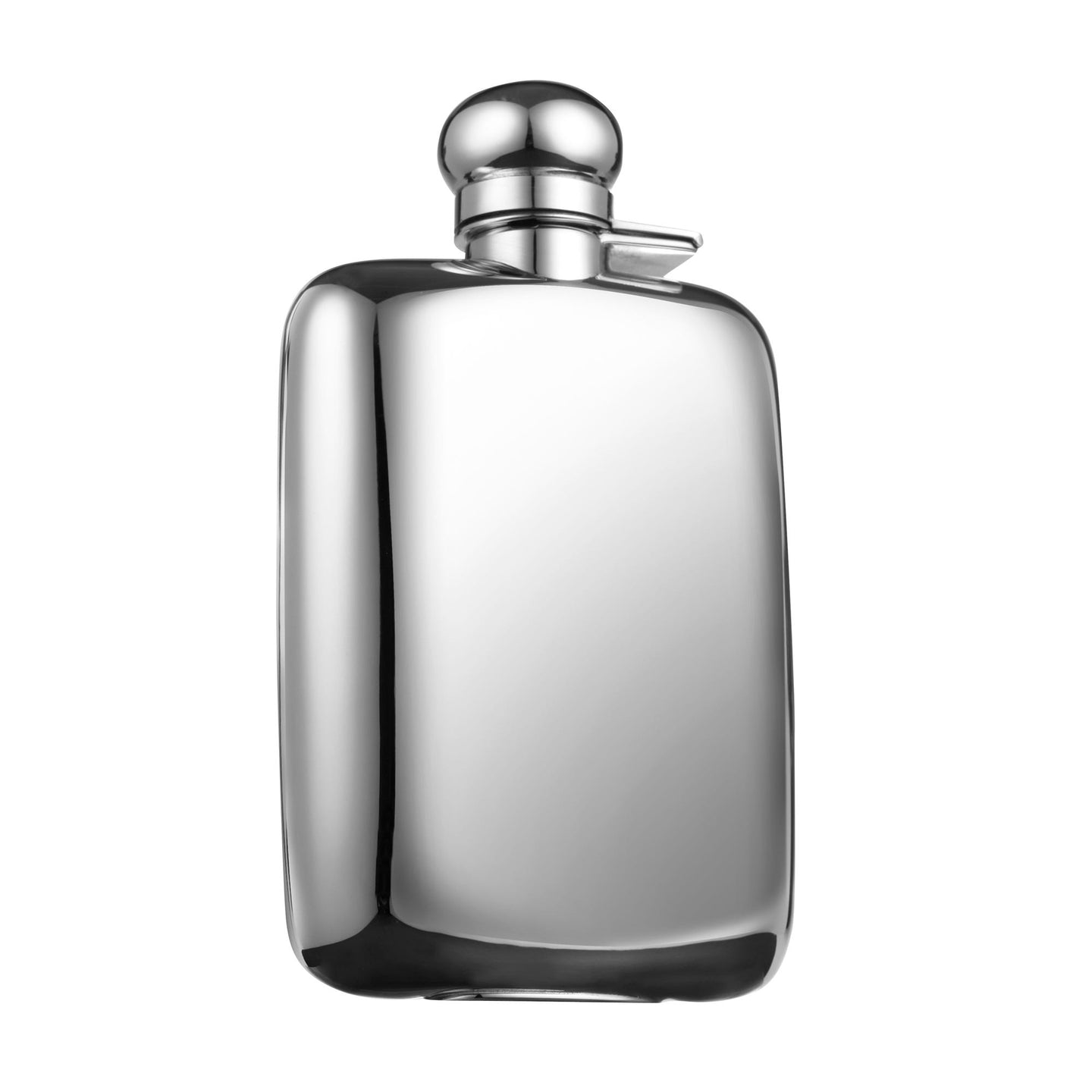 Classic Hip Flask in Sterling Silver