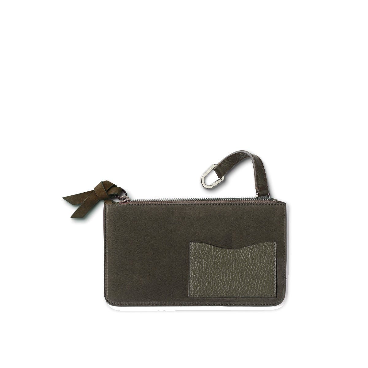 GMT Keys Pouch in Soft Grain Leather & Nubuck